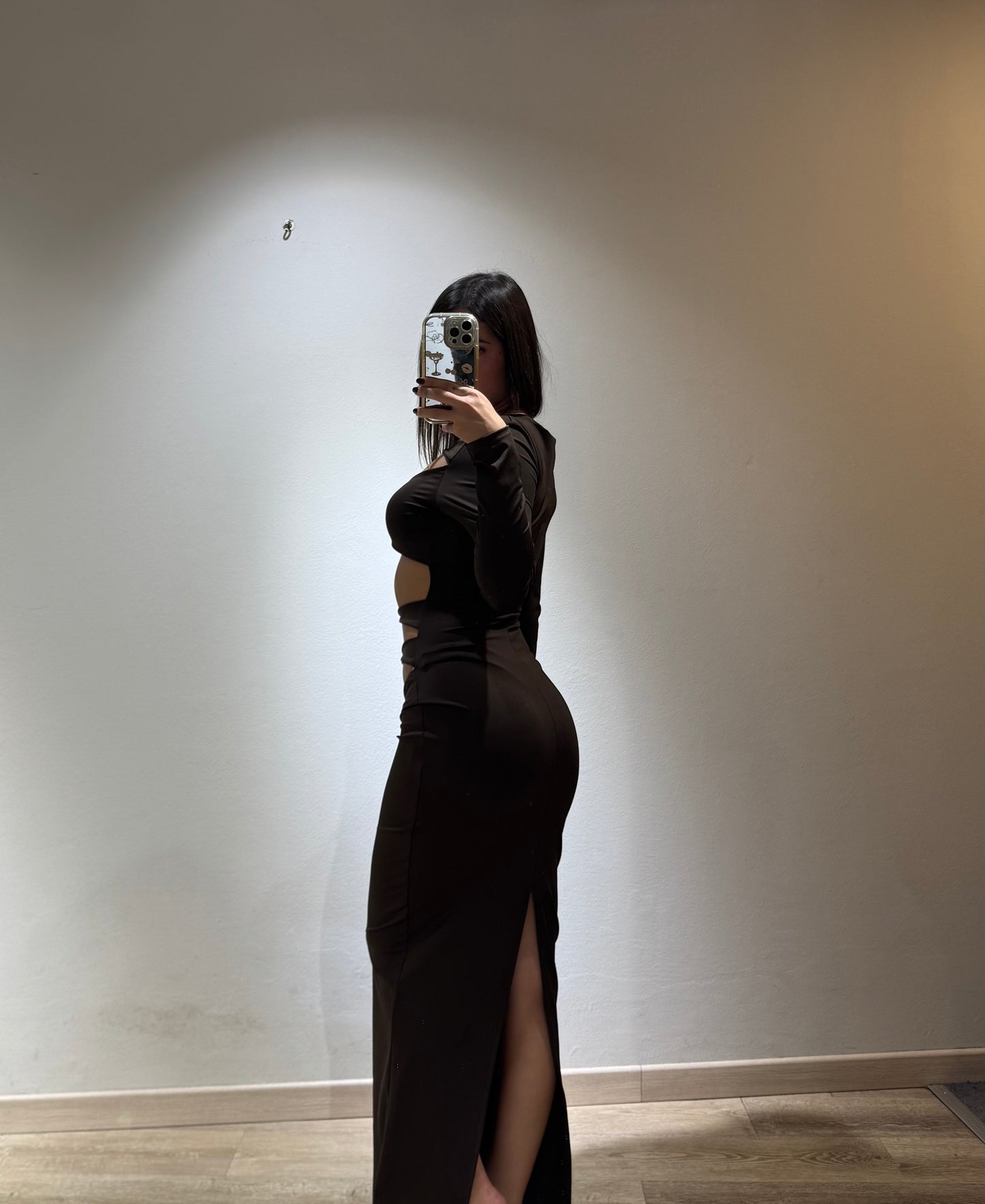 LONG DRESS CUT OUT