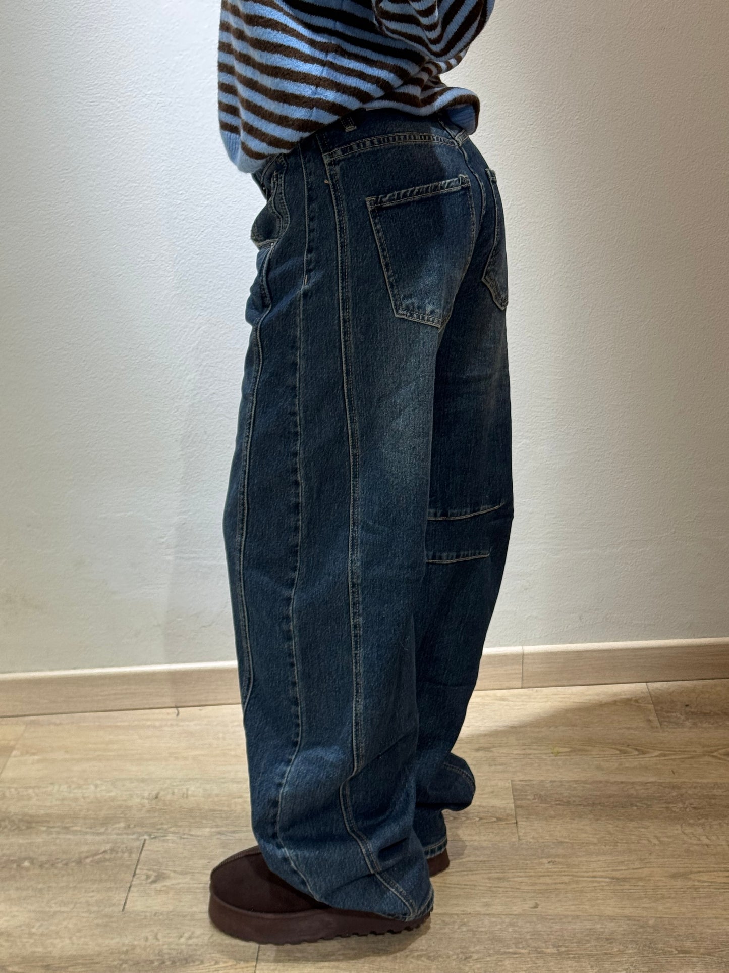 DENIM BALOON BLUE