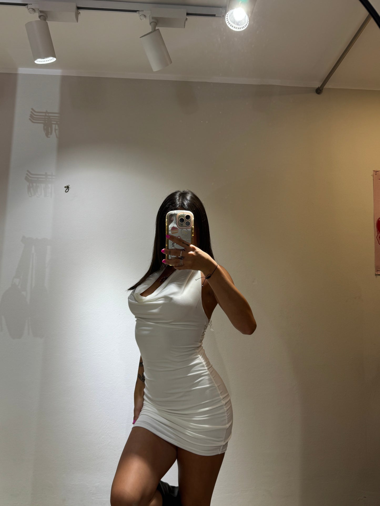 MINI DRESS WHITE PARTY