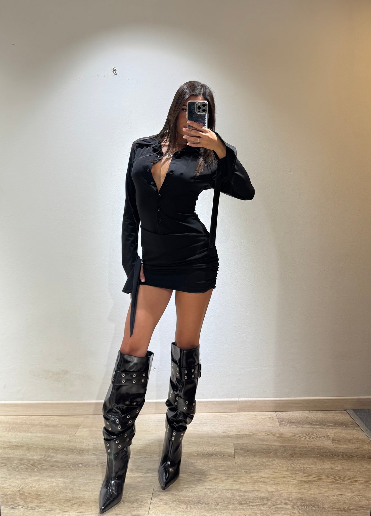 MINI DRESS CAMICIA