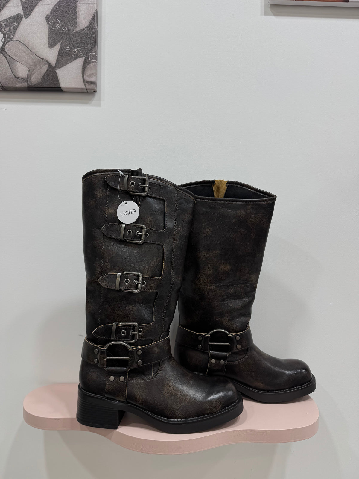 BIKER VINTAGE CHOCO