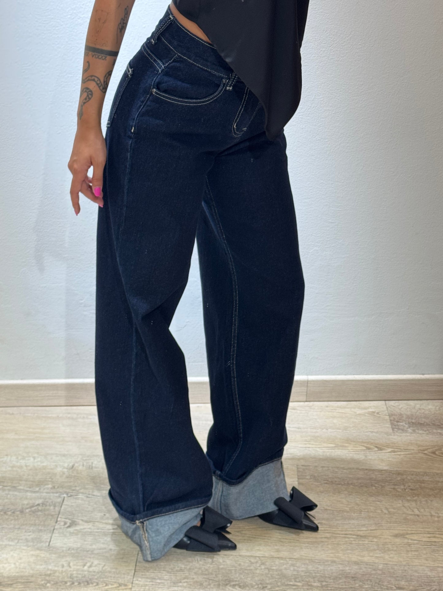 DENIM PIEGONE LAVAGGIO ZERO