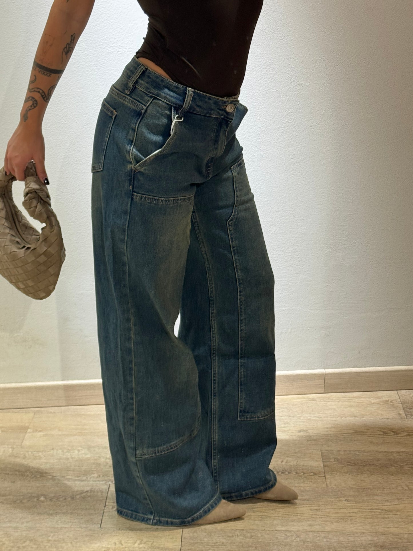 DENIM VITA BASSA CARPENTER
