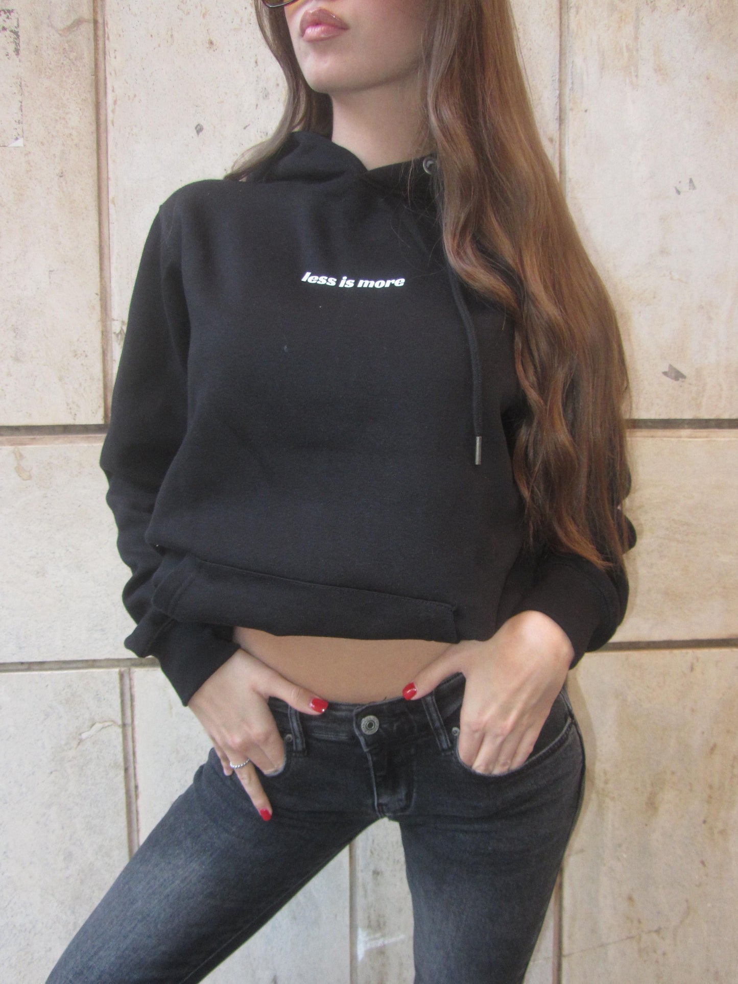 HOODIE HOT GIRL CLUB BLACK