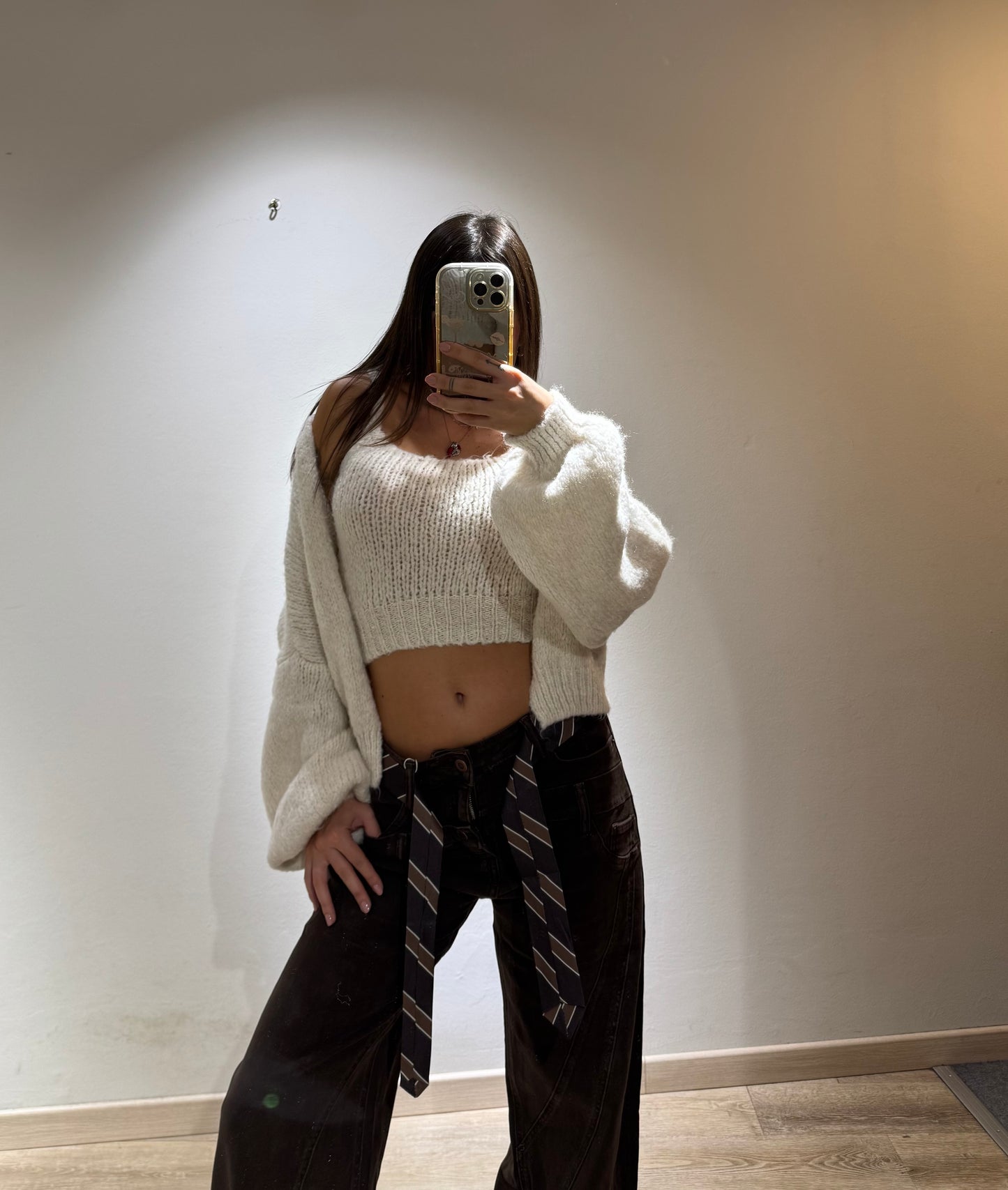 CORDSET TOP+CARDIGAN