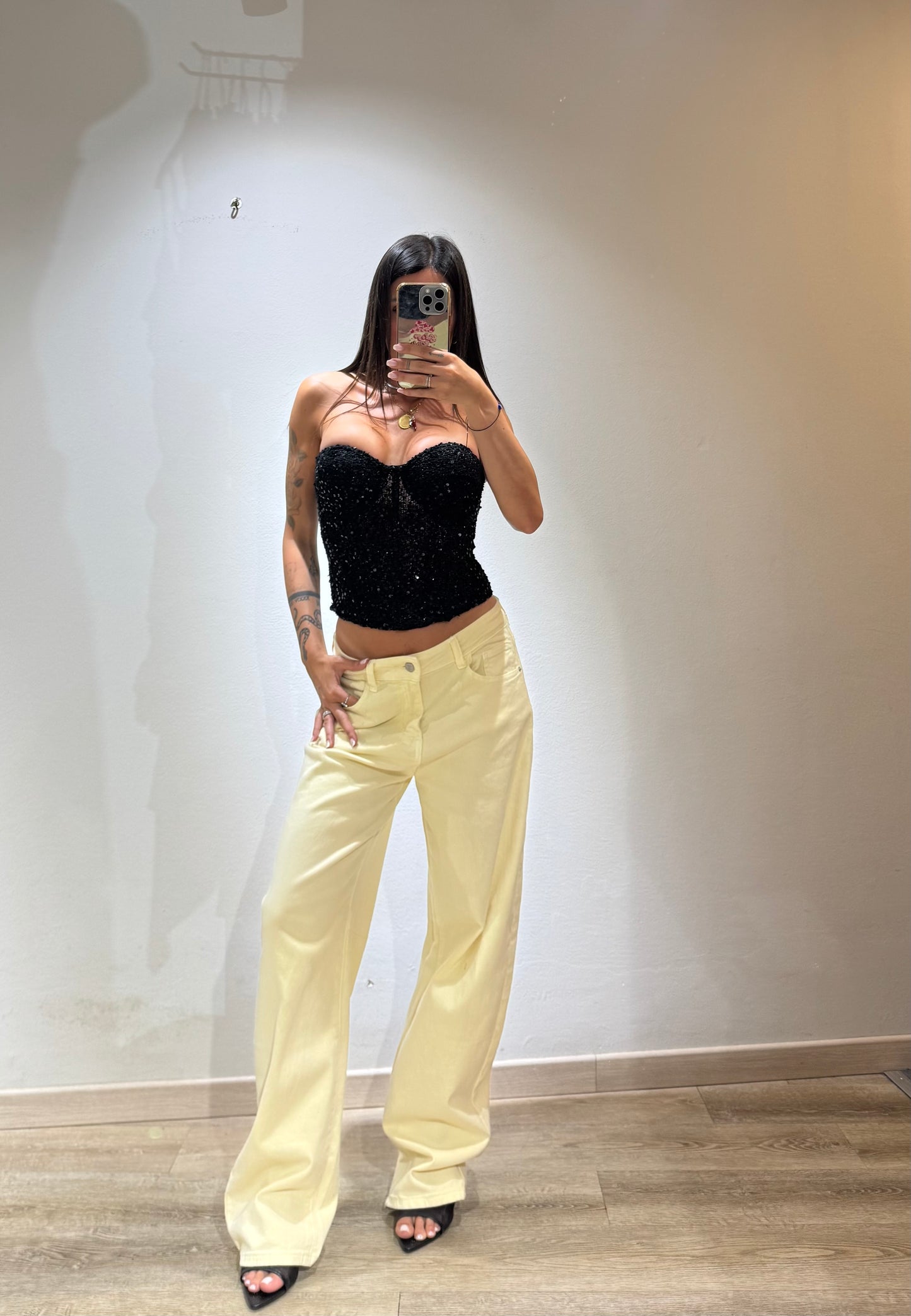 CORSETTO CROCHET GLITTER
