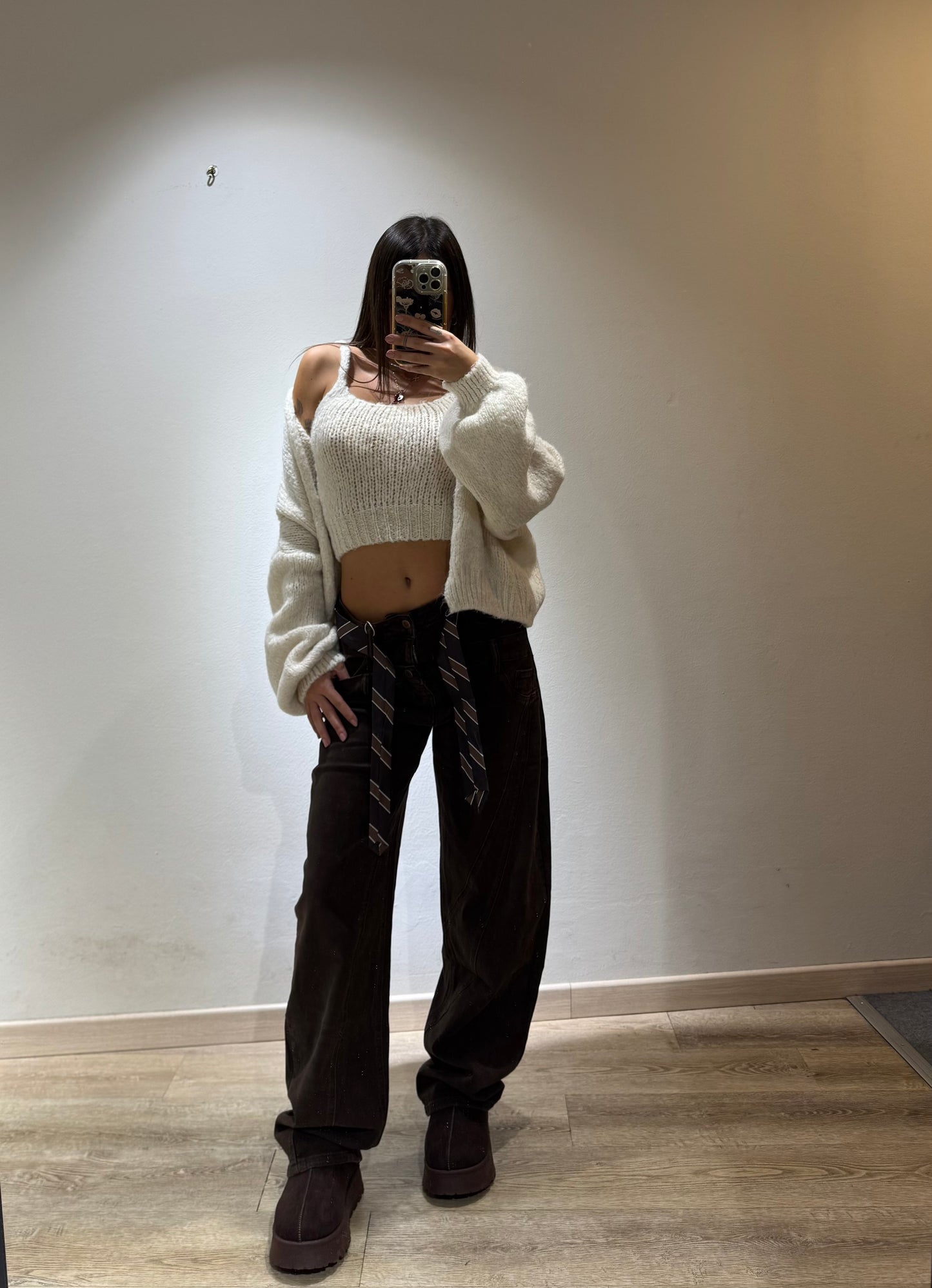 DENIM DOUBLE BROWN