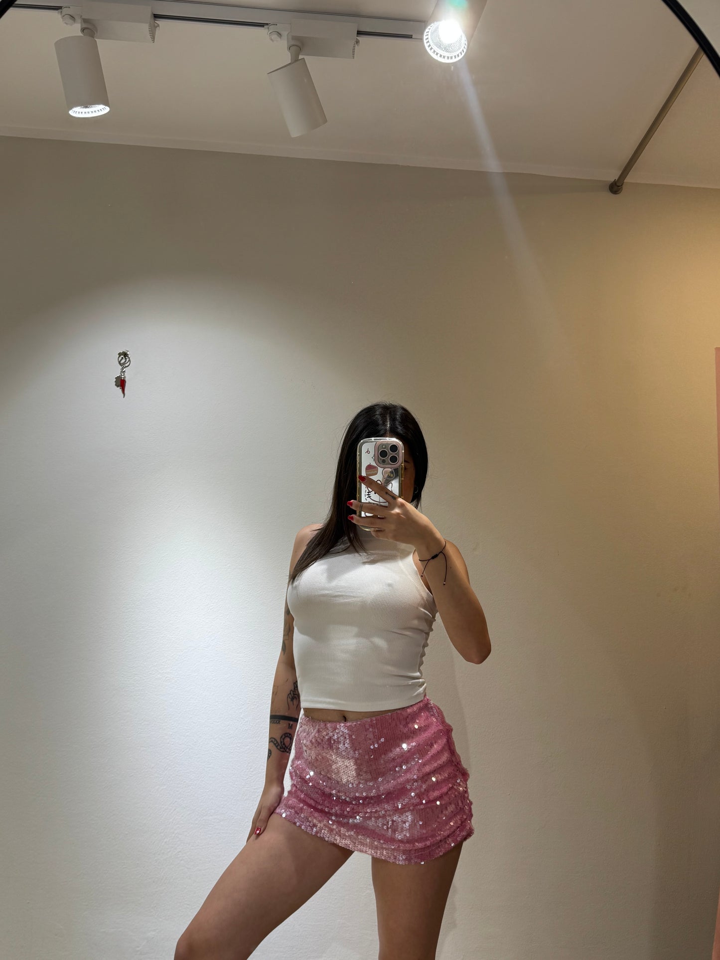 MINI SKIRT PAILLETTES
