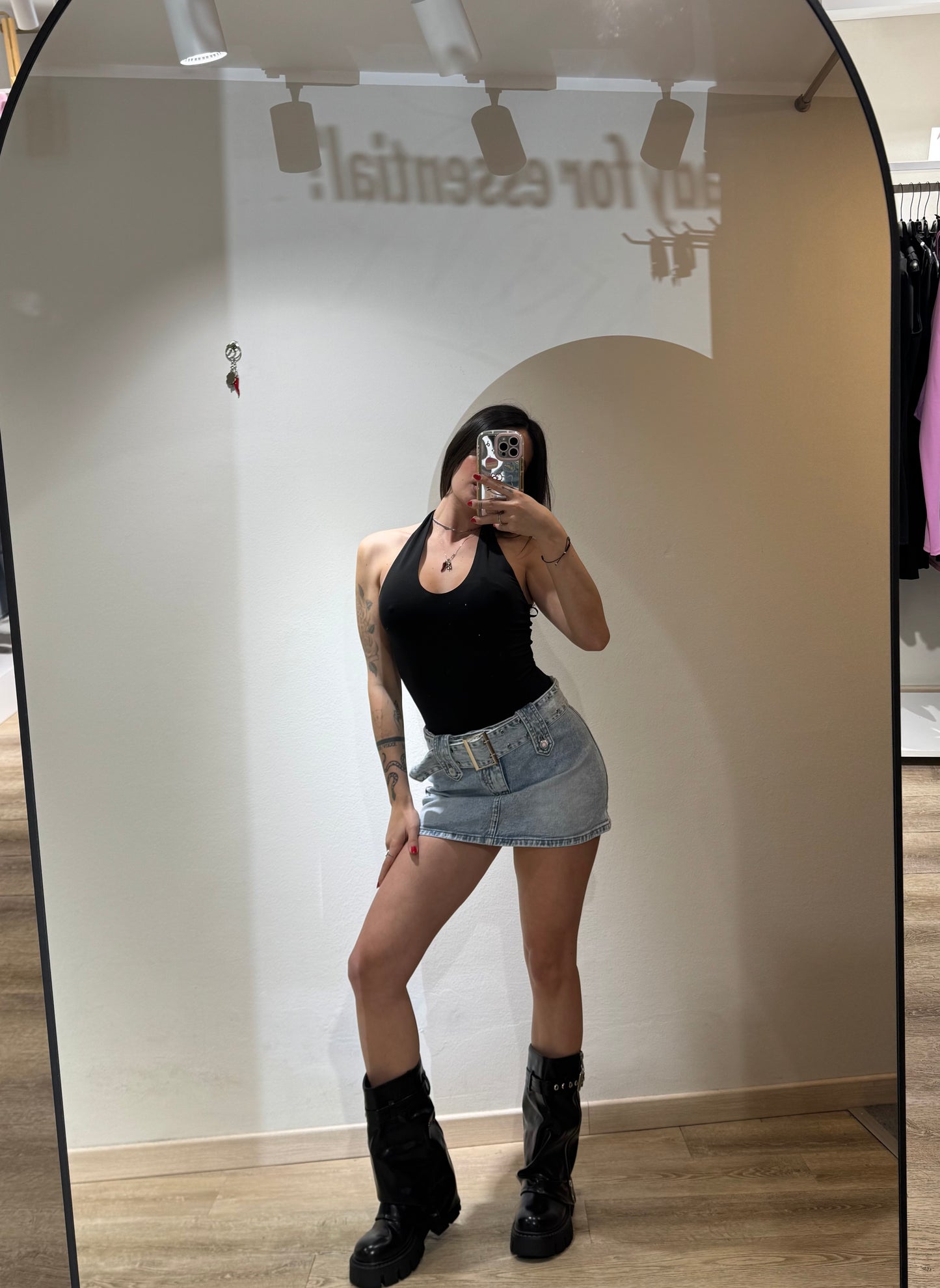MINI SKIRT DENIM LIGHT