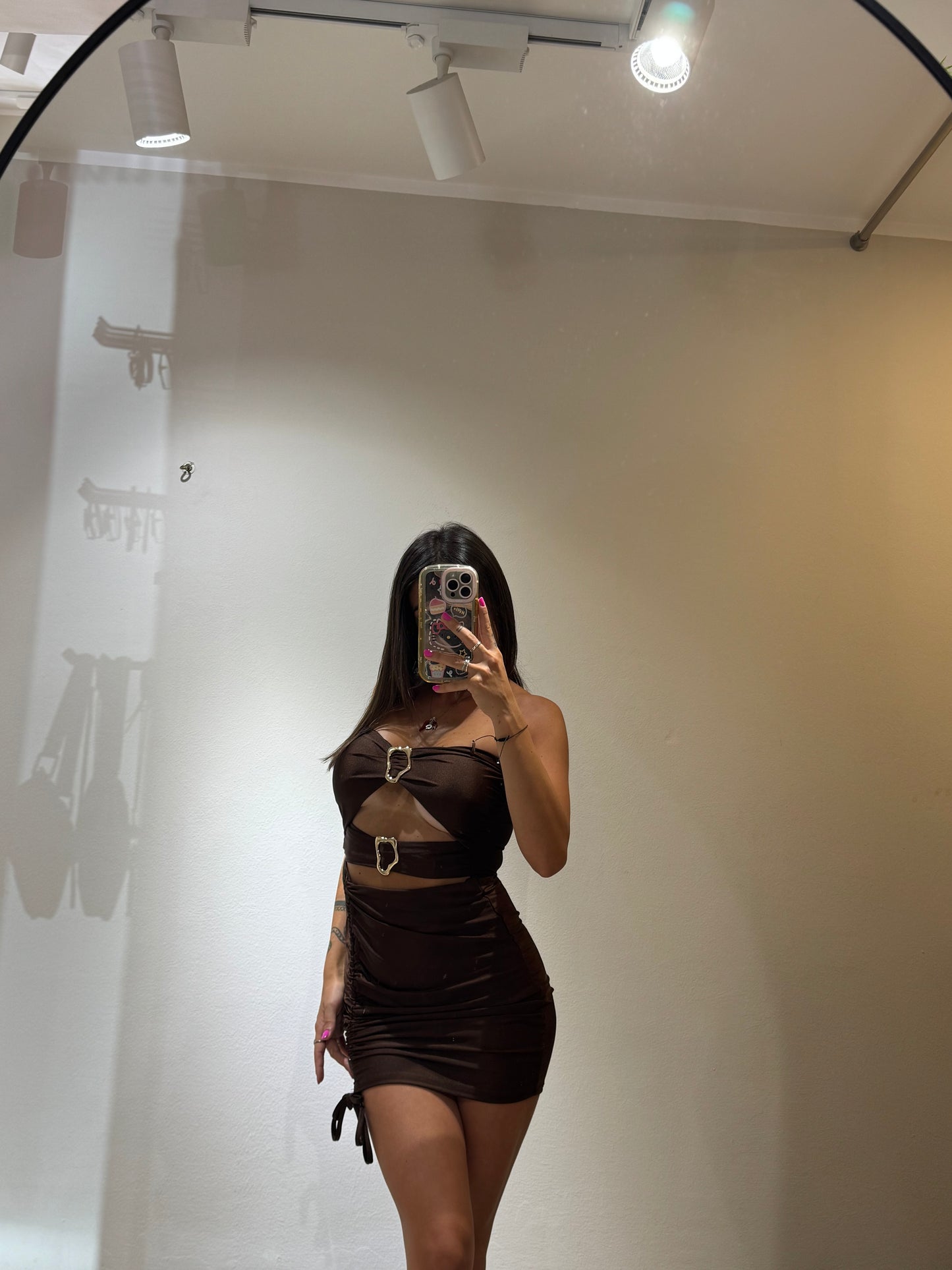 MINI DRESS GOLDEN