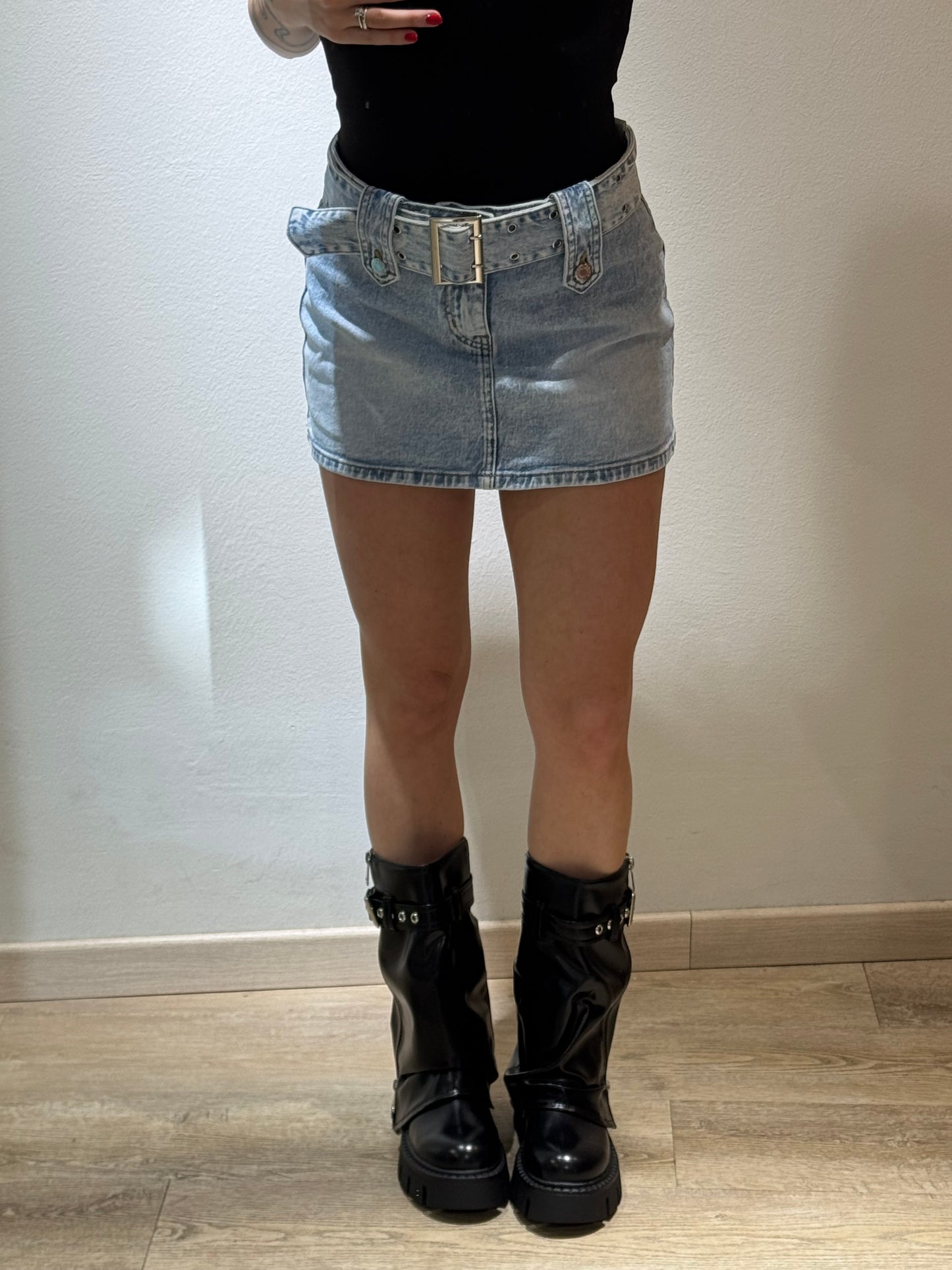 MINI SKIRT DENIM LIGHT