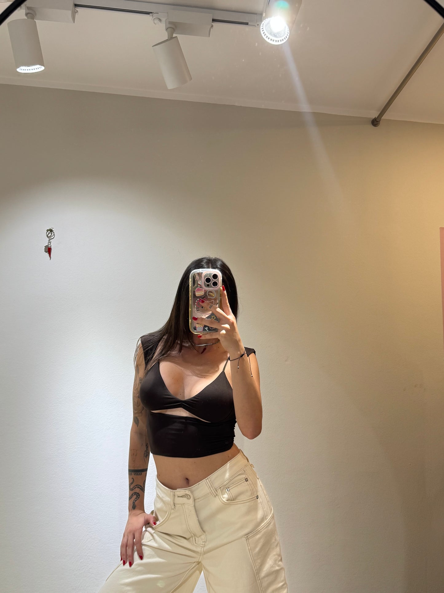 CROP TOP TRIANGLE