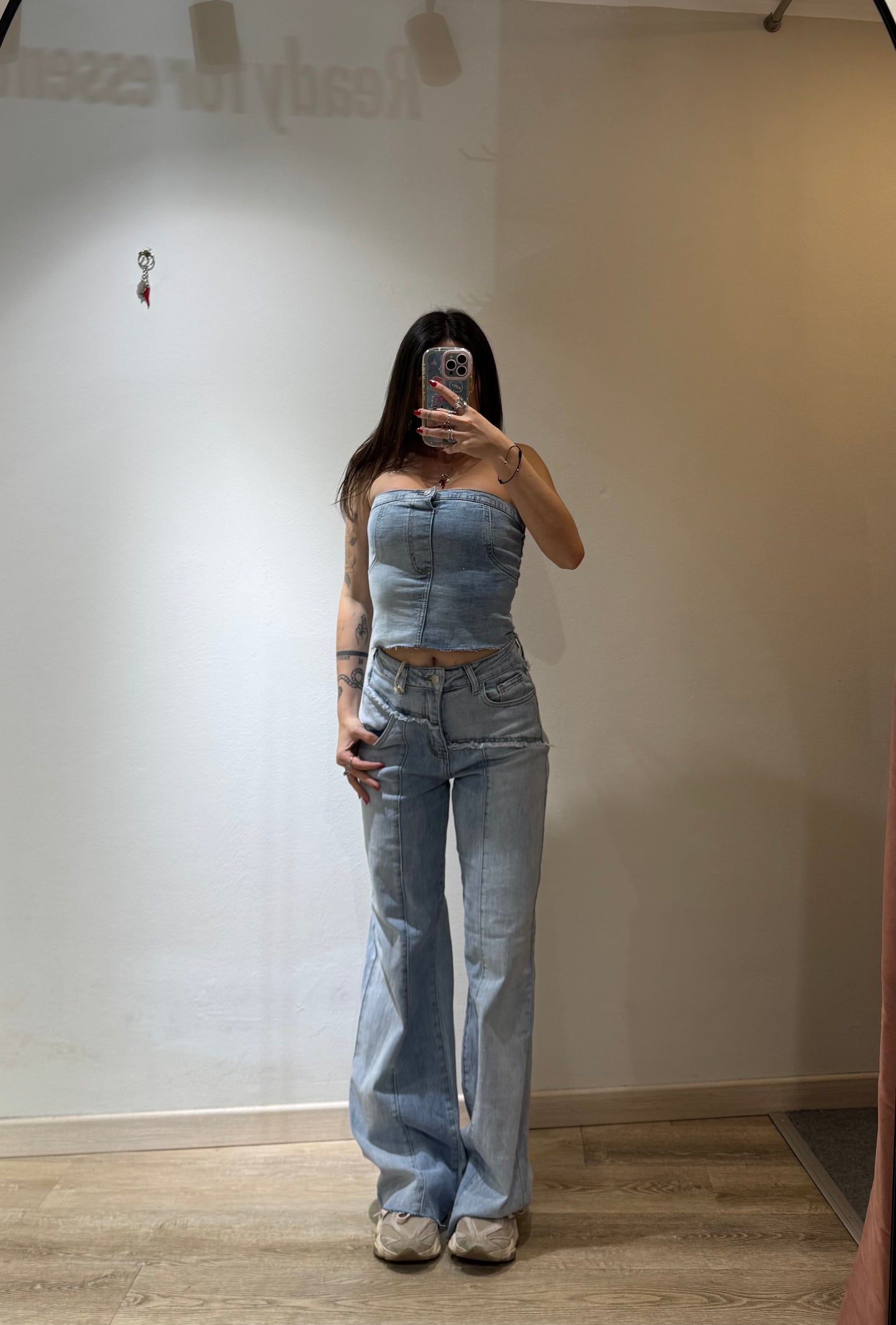 CROP TOP DENIM 2000