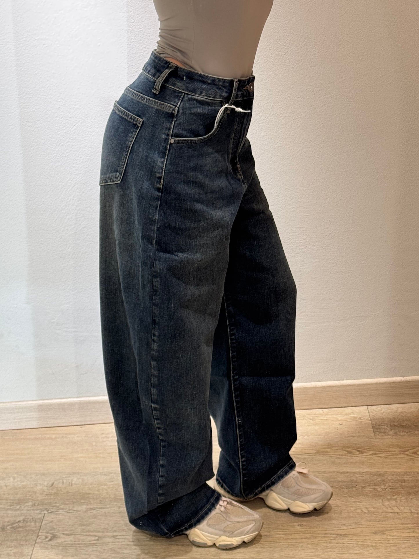 DENIM BALOON FIT LAVAGGIO ZERO
