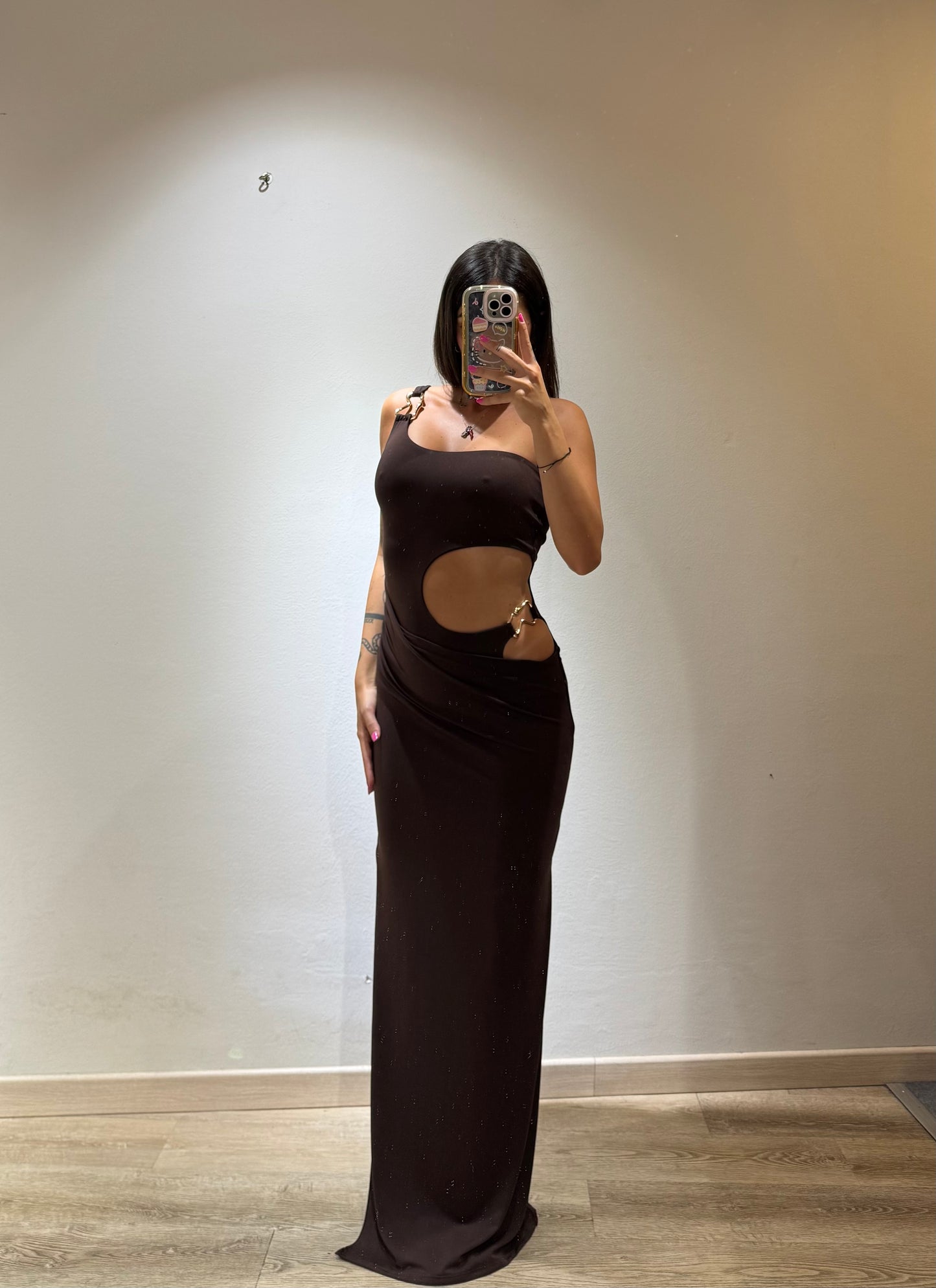 LONG DRESS GOLDEN