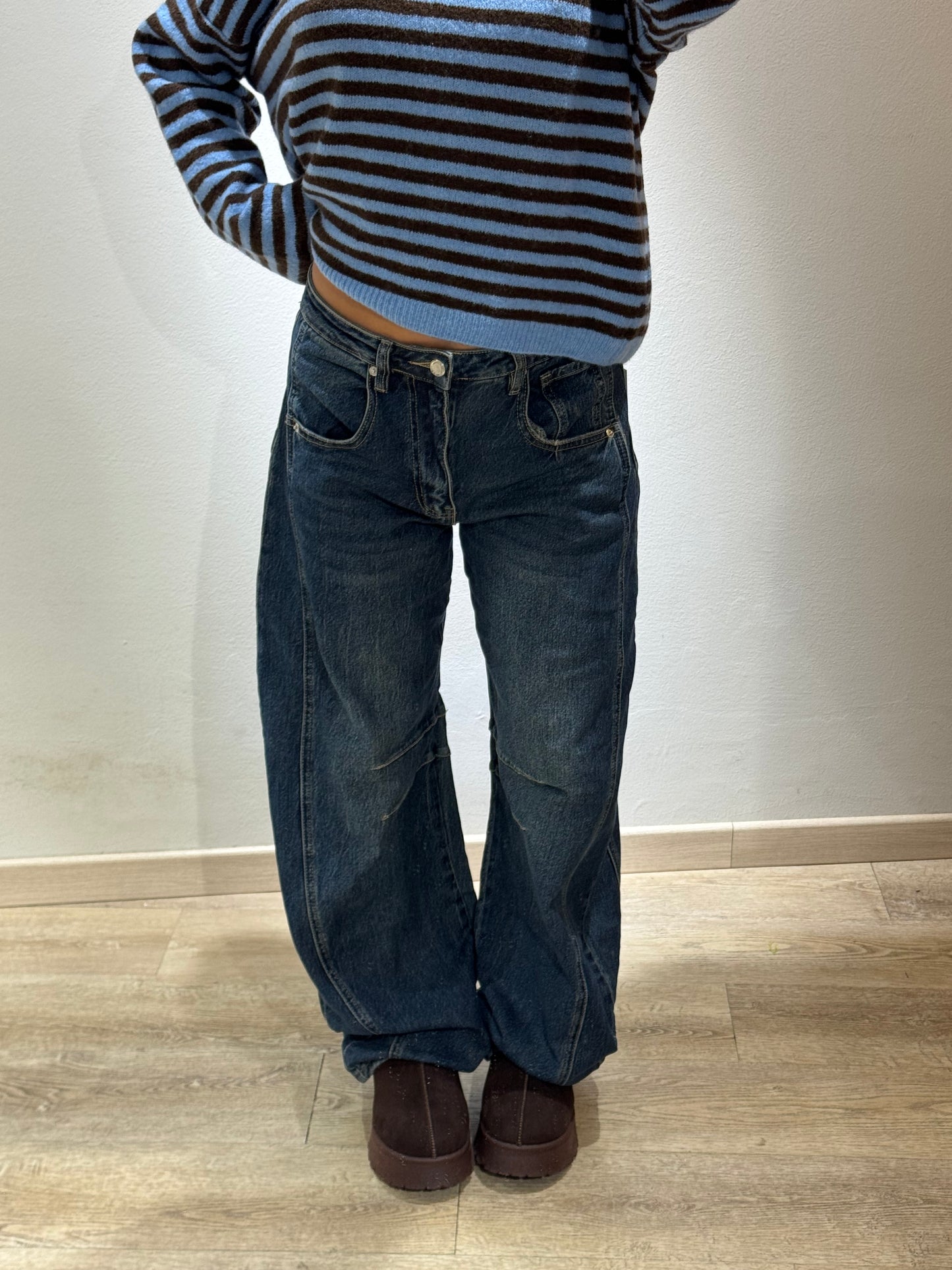 DENIM BALOON BLUE