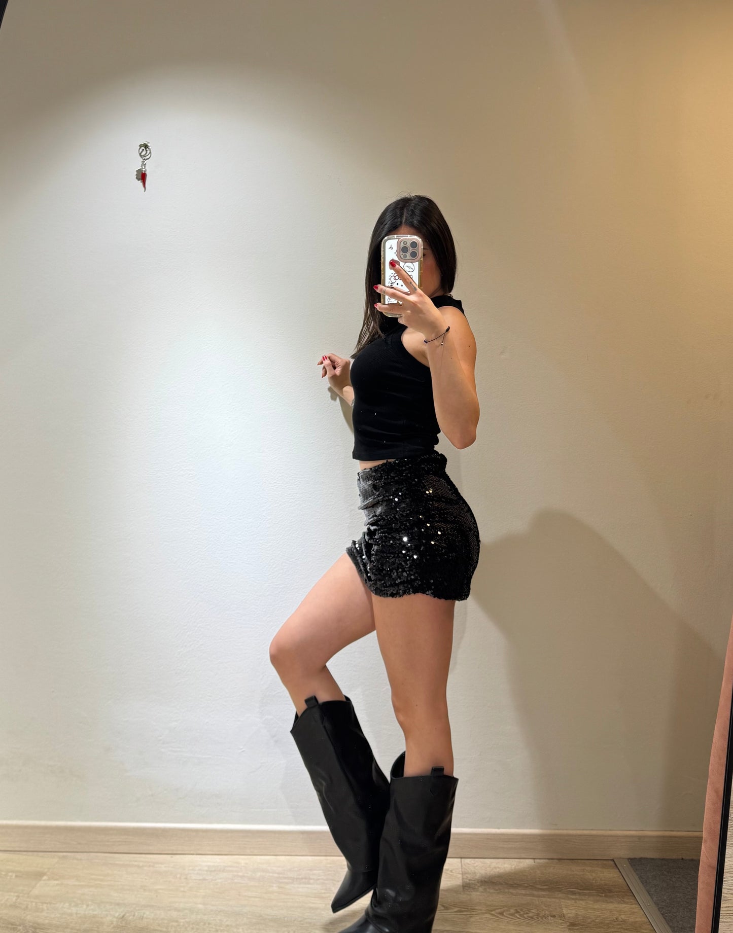 MINI SKIRT PAILLETTES