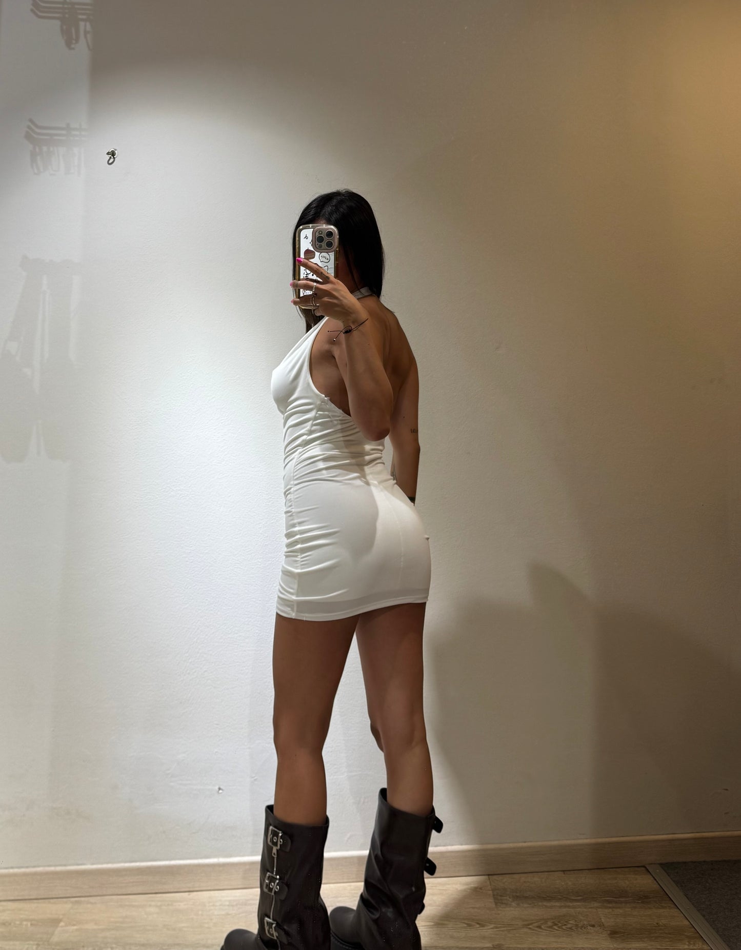 MINI DRESS WHITE PARTY