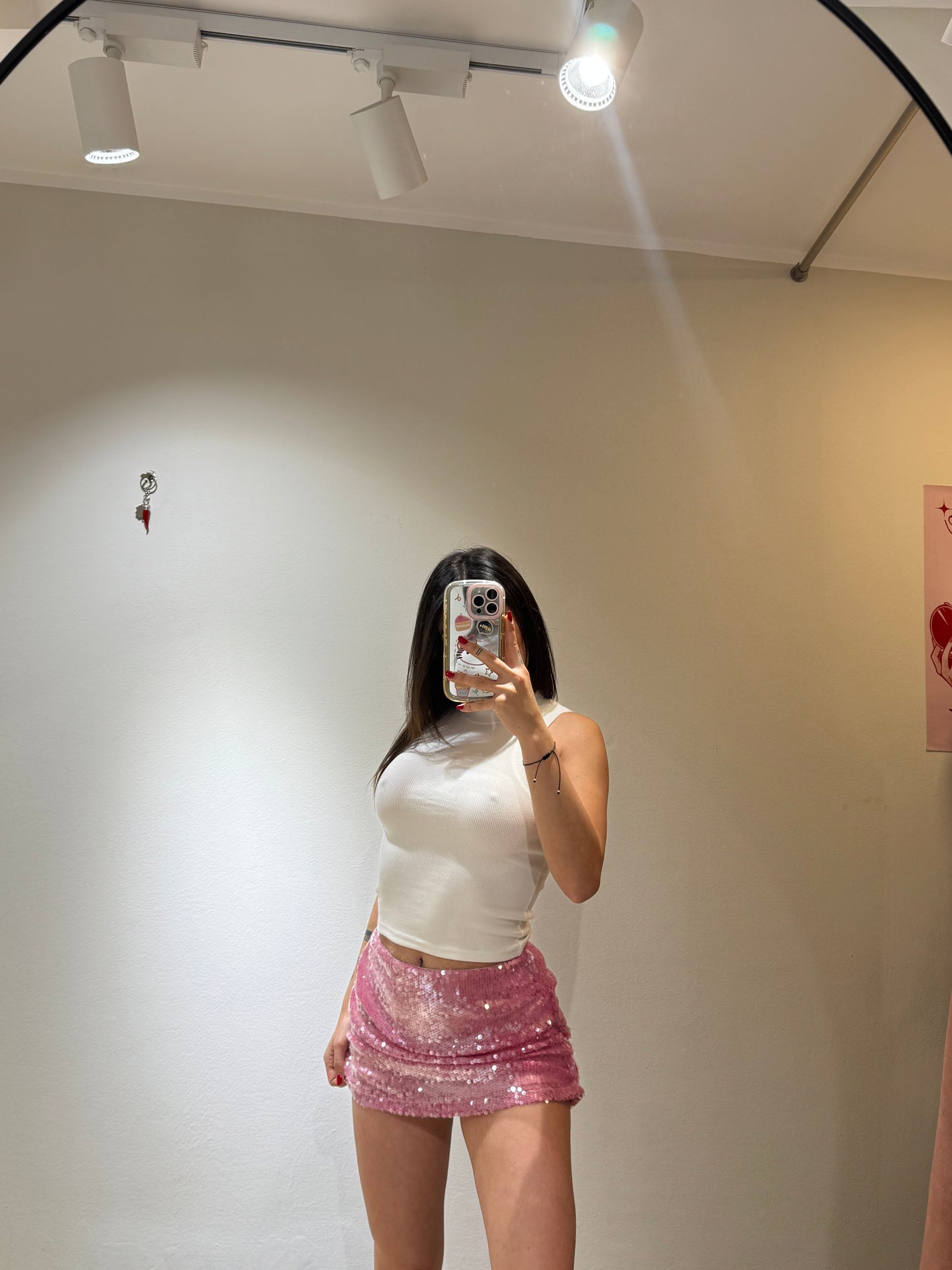 MINI SKIRT PAILLETTES