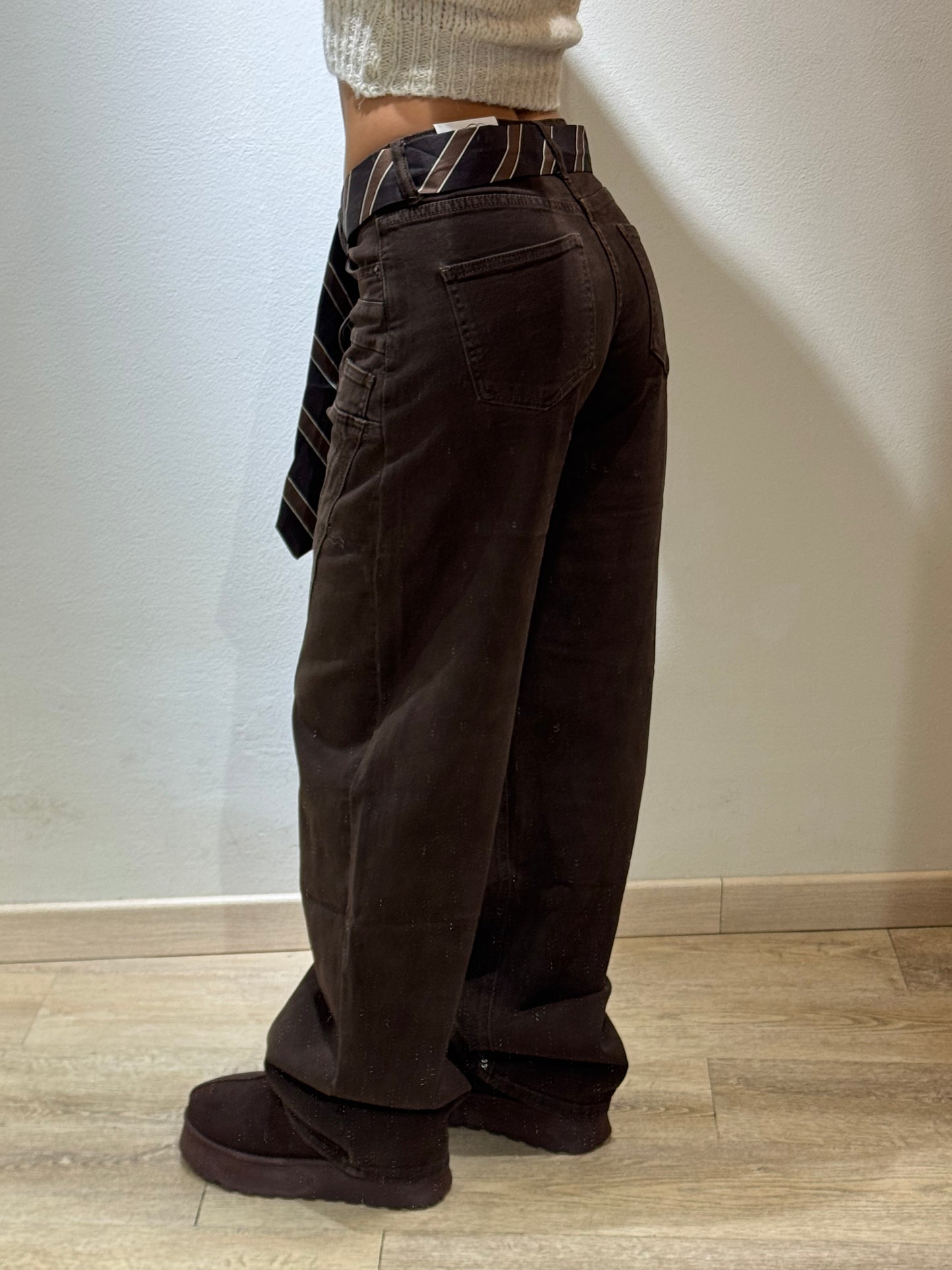 DENIM DOUBLE BROWN