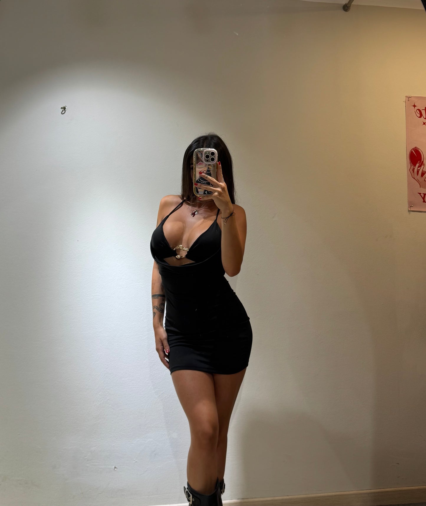MINI DRESS GOLDEN