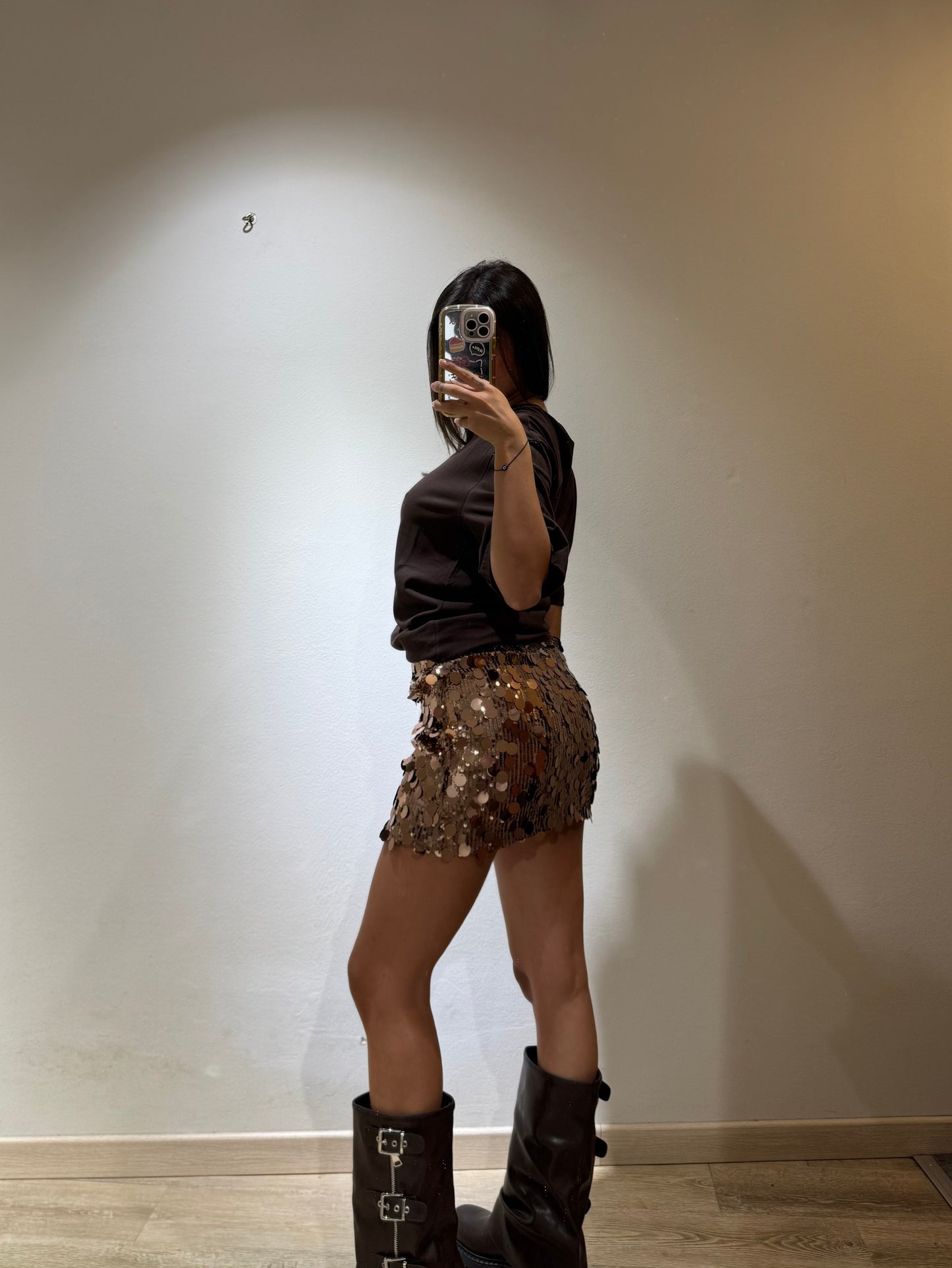 MINI SKIRT PAILLETTES