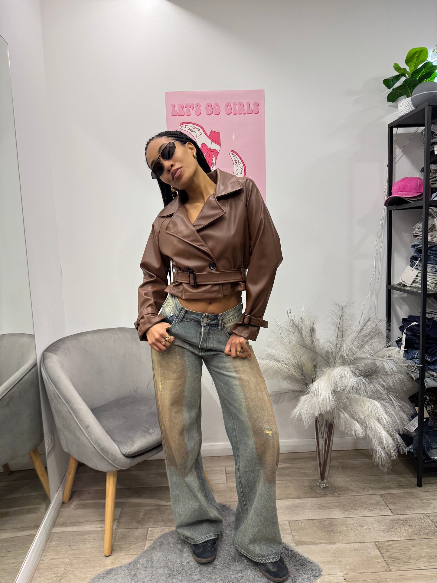 DENIM SFUMATO MARRONE