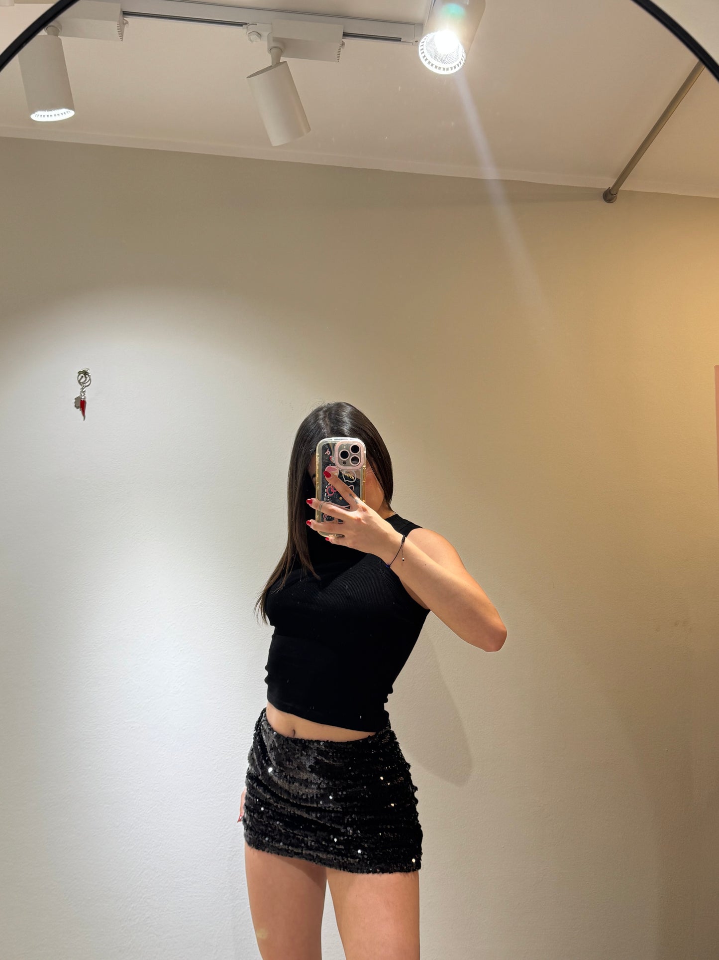 MINI SKIRT PAILLETTES