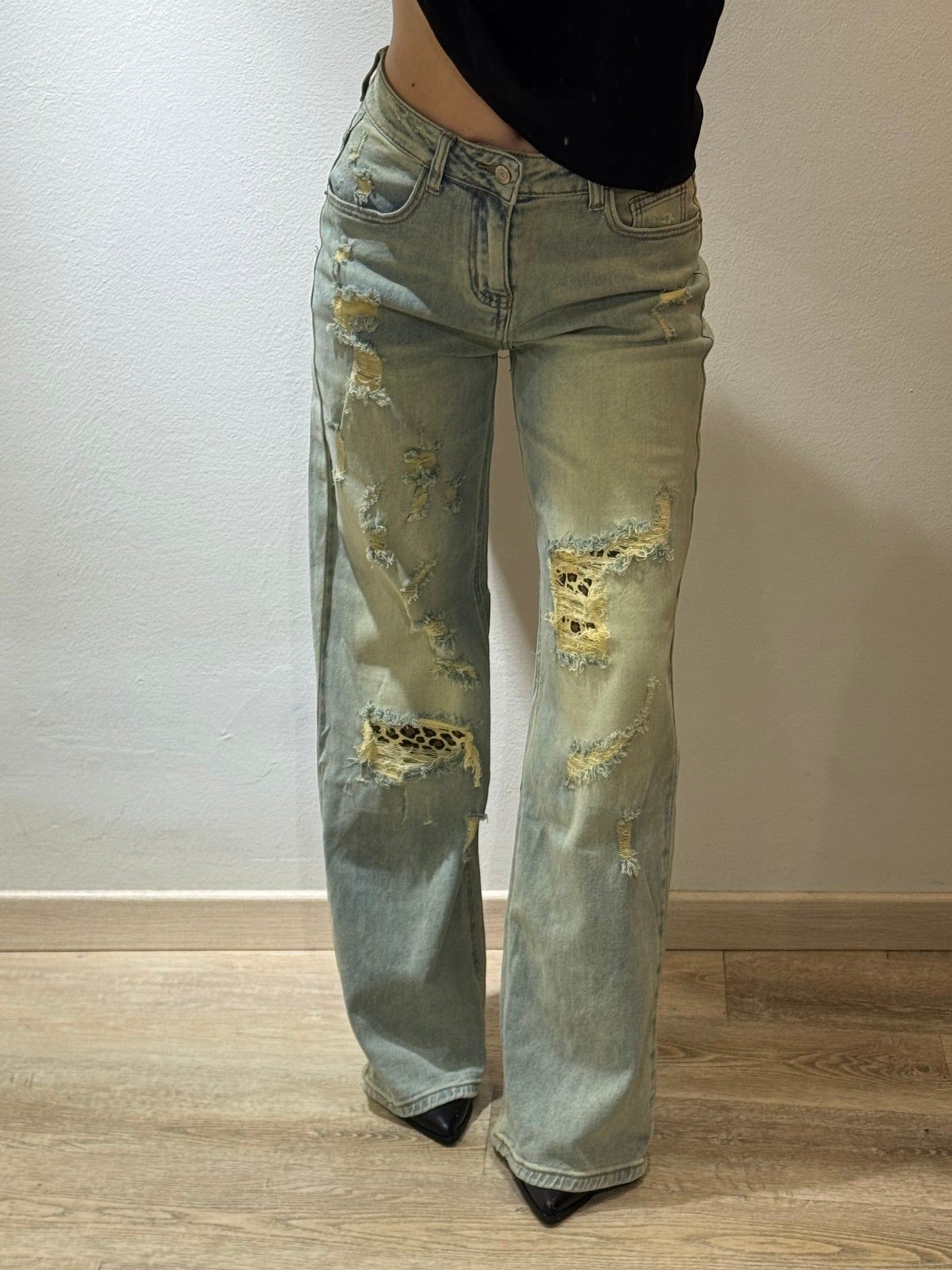 DENIM STRAPPI LEO