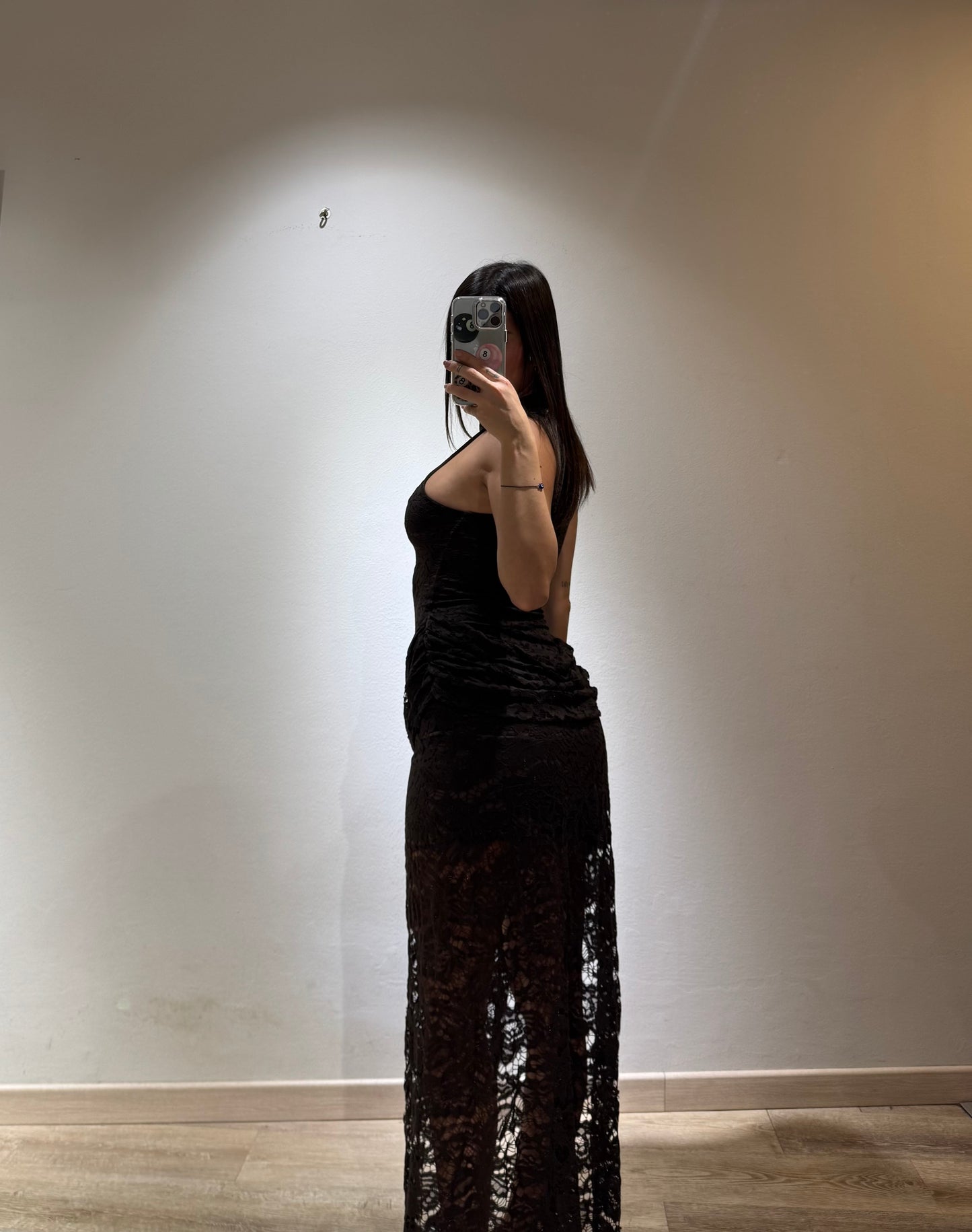 LONG DRESS LOLA MACRAME