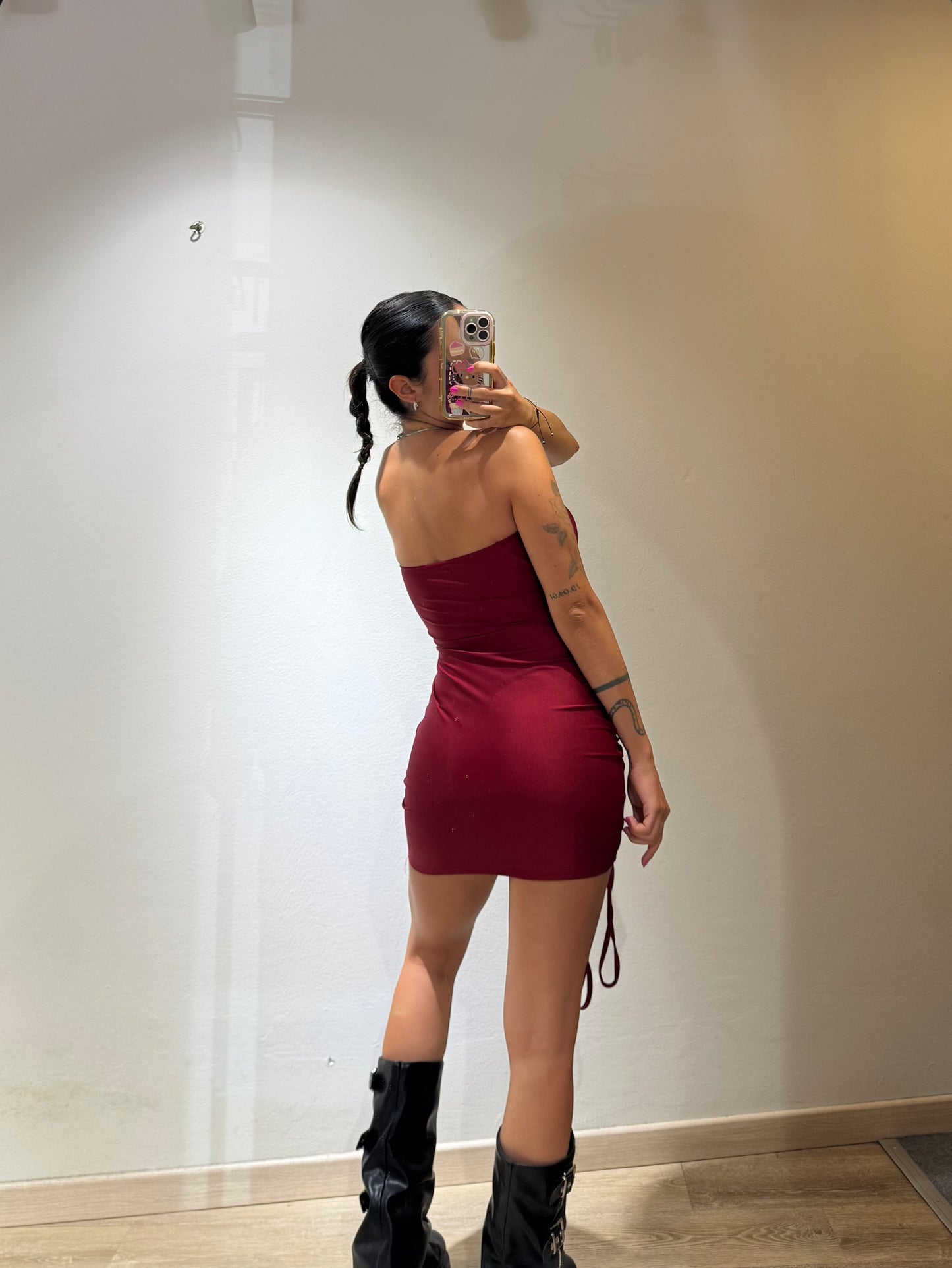 MINI DRESS GOLDEN