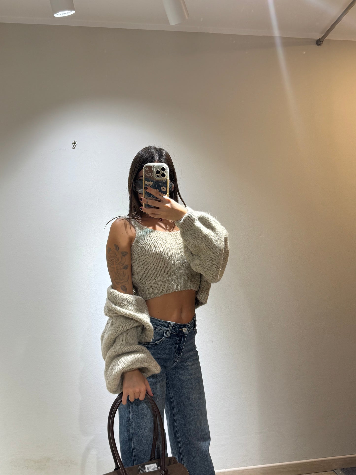 CORDSET TOP+CARDIGAN