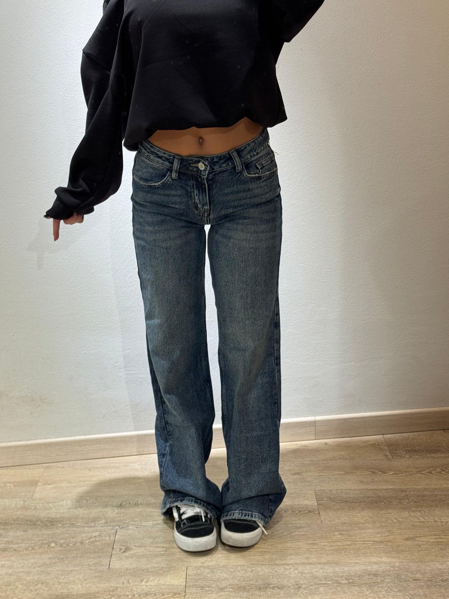 DENIM VITA BASSA STRAIGHT