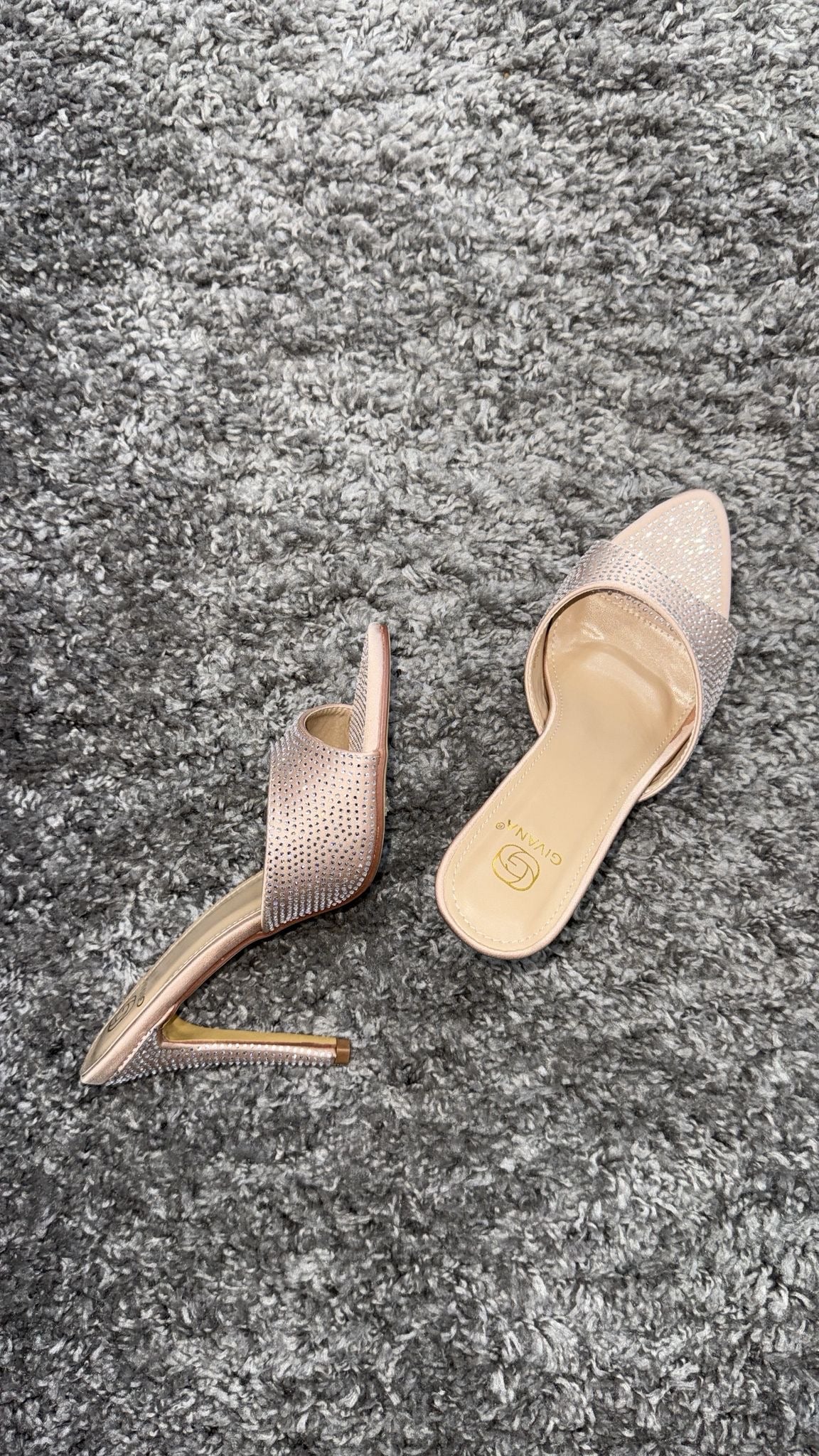 DECOLETTE GLITTER NUDE