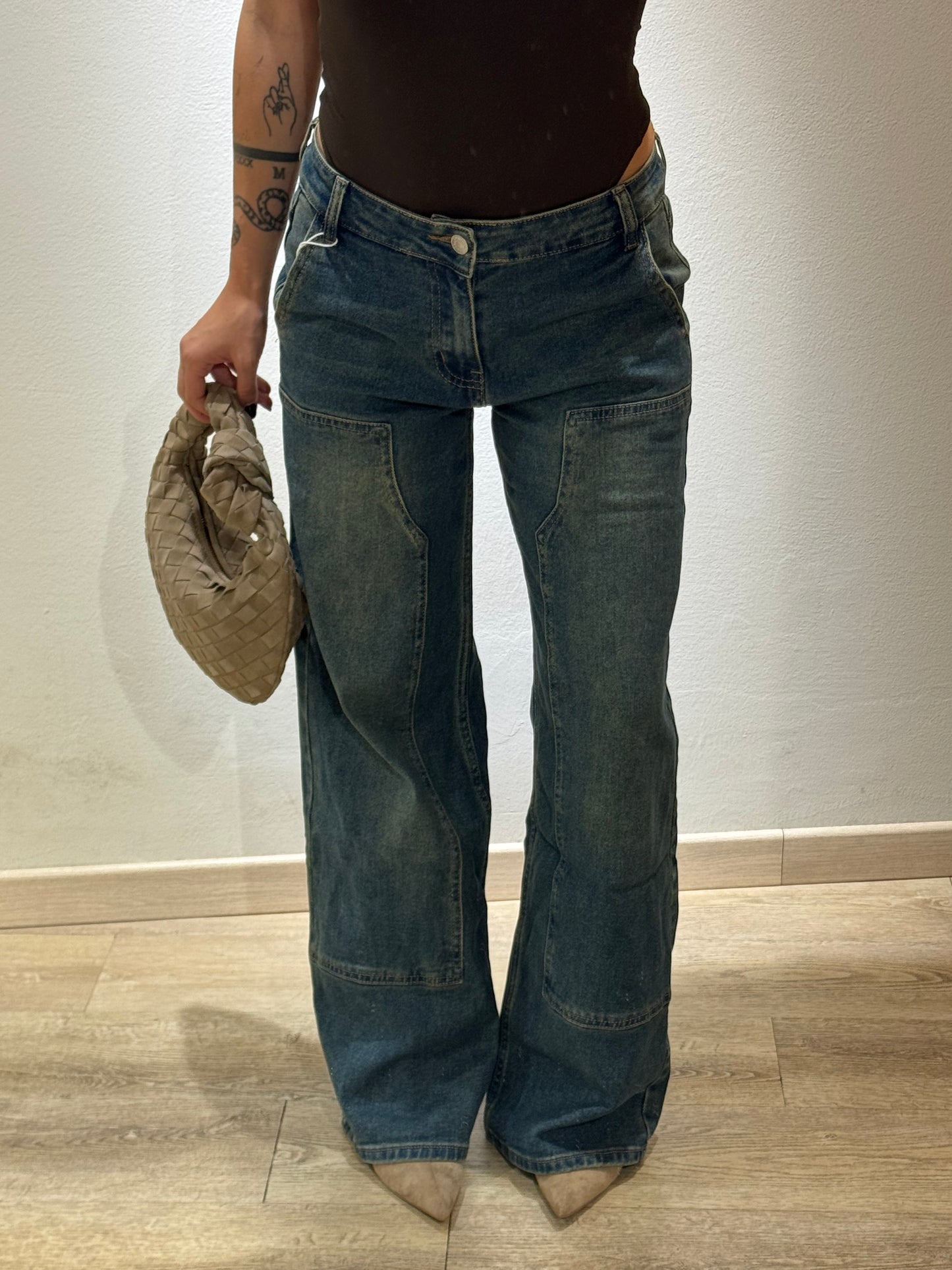 DENIM VITA BASSA CARPENTER