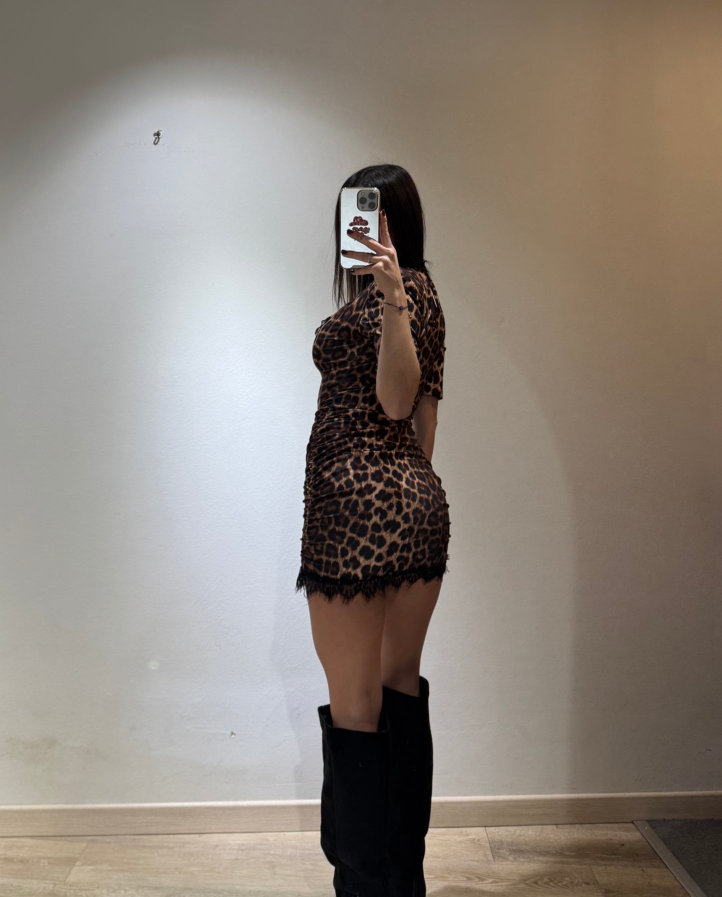 MINI DRESS PIZZO LEO