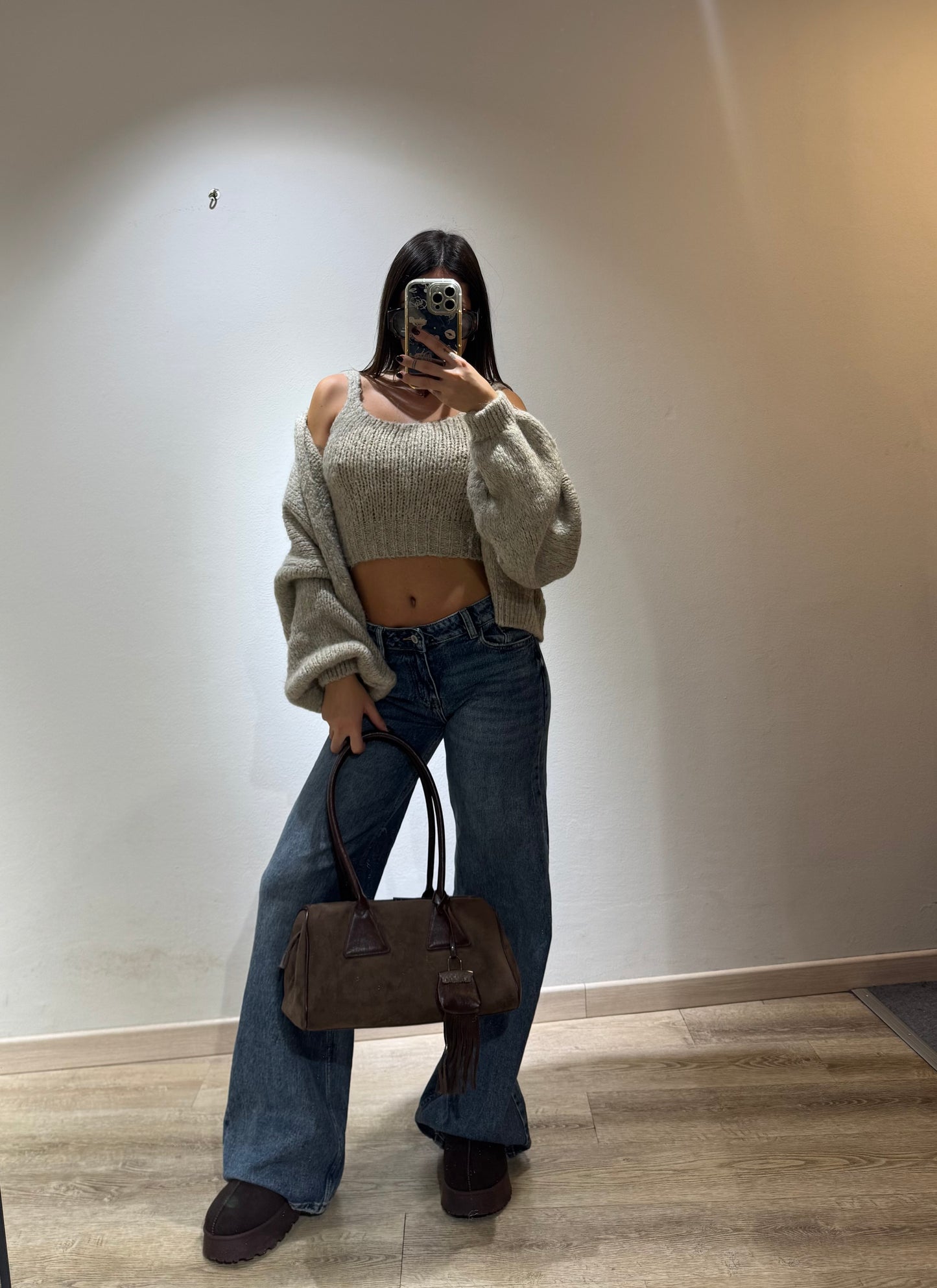 CORDSET TOP+CARDIGAN