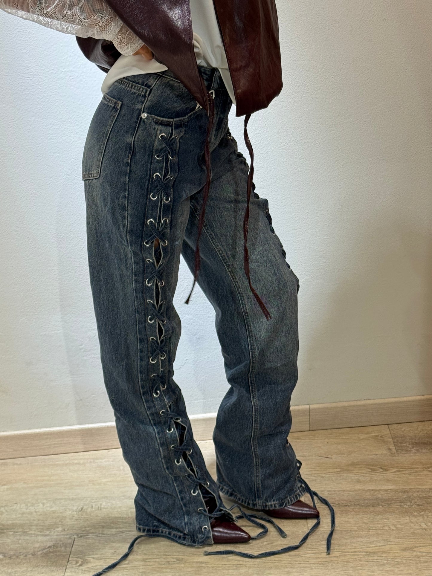 DENIM LACE