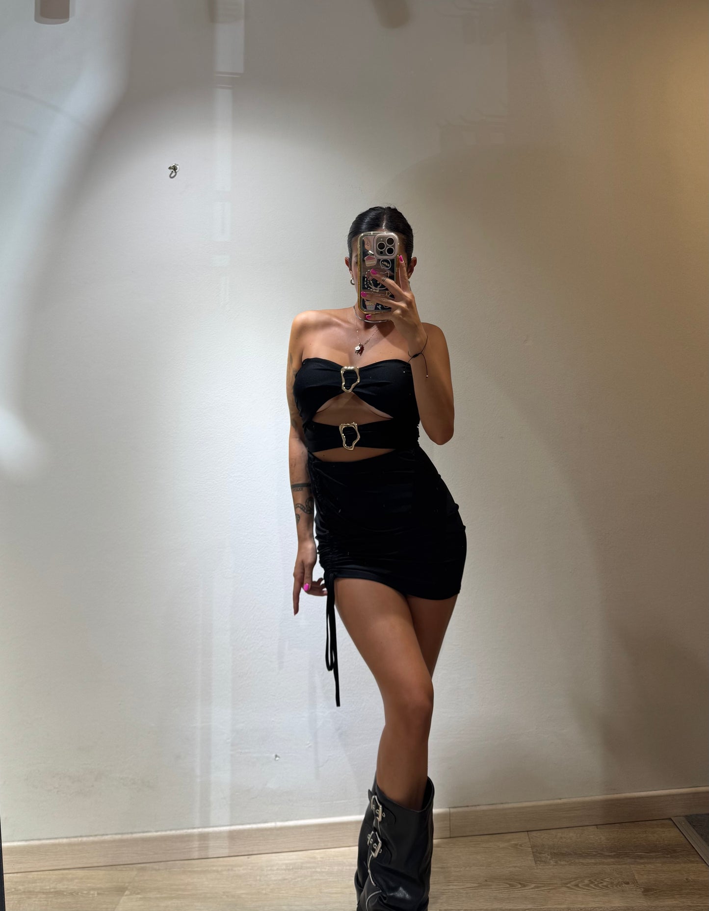 MINI DRESS GOLDEN