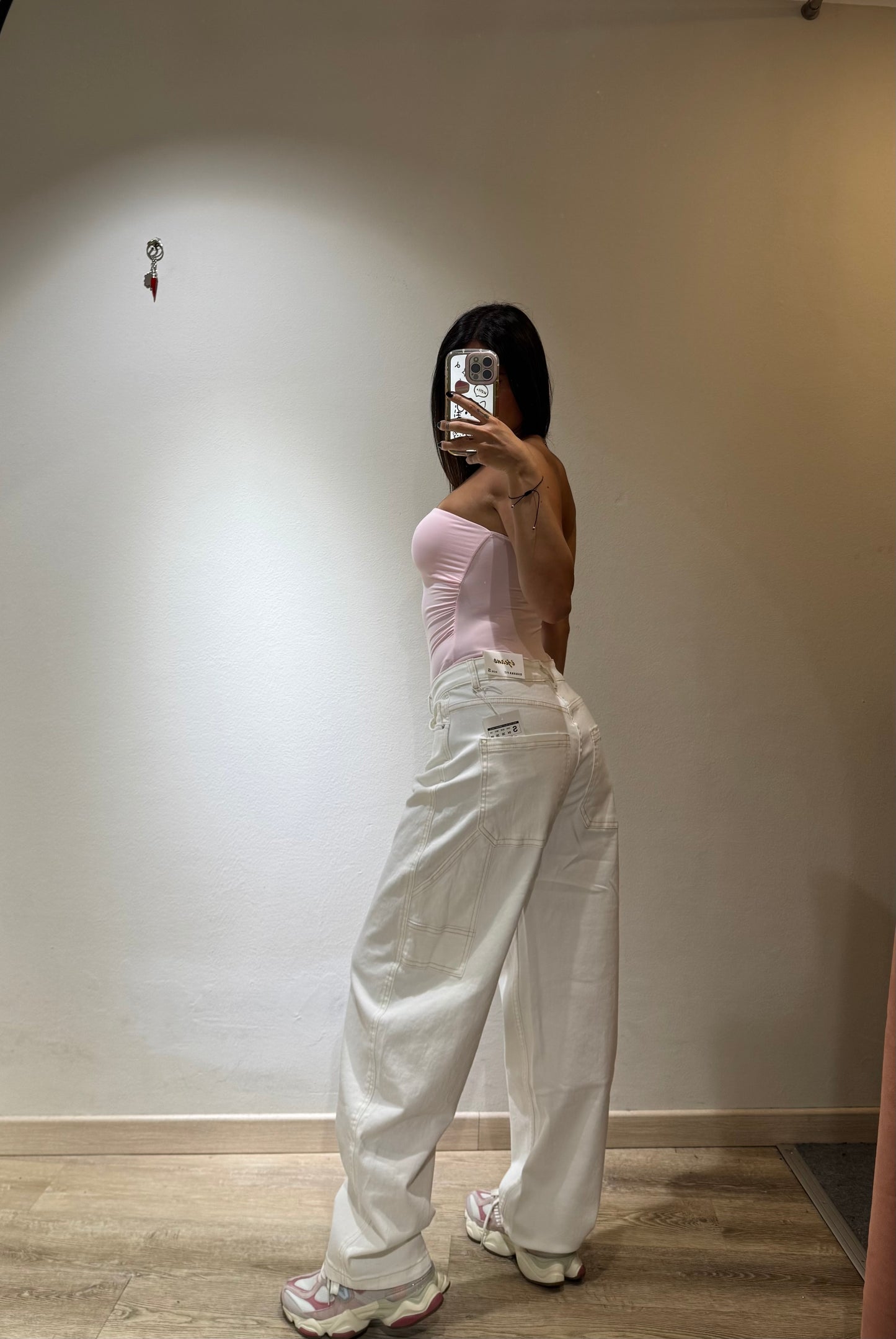 DENIM BALOON WHITE