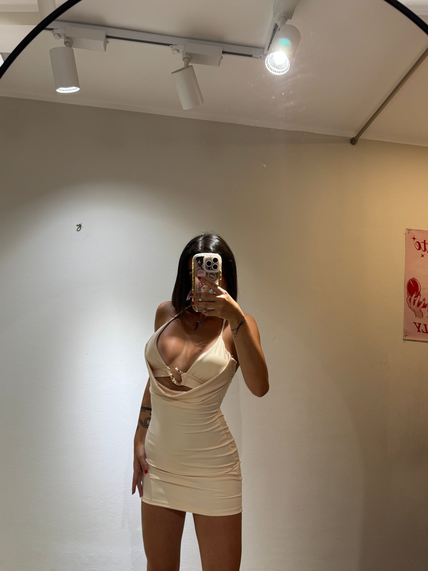 MINI DRESS GOLDEN