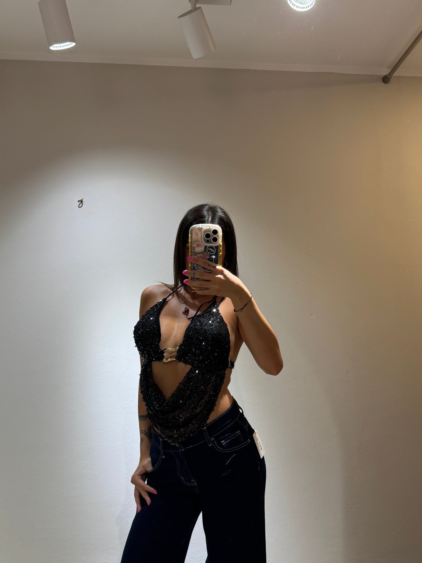 CROP TOP MISS GLITTER
