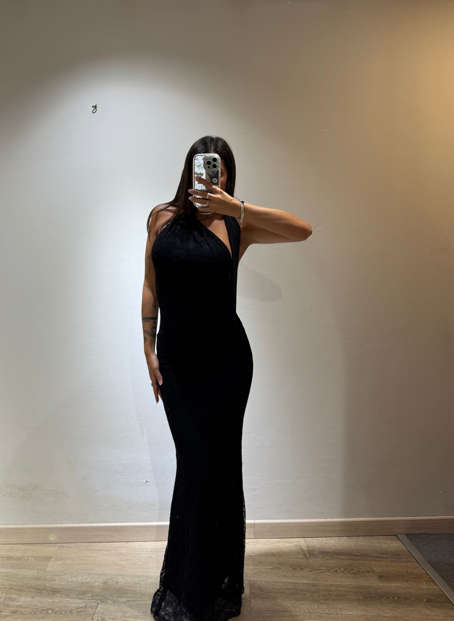LONG DRESS MACRAME