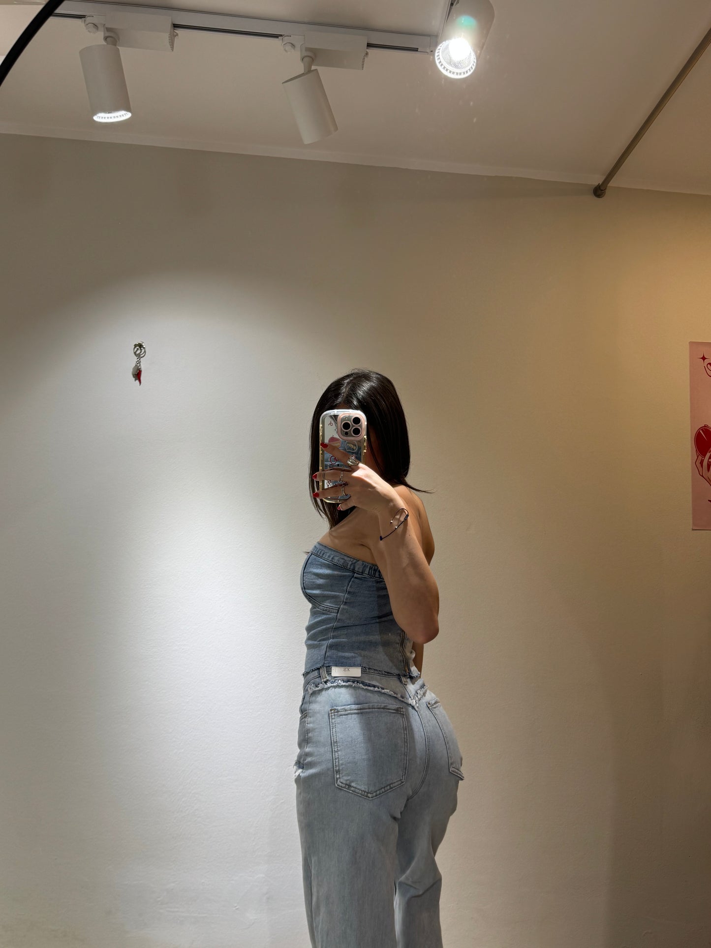 CROP TOP DENIM 2000