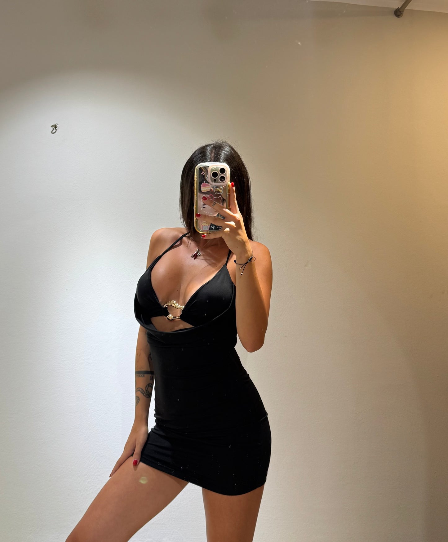MINI DRESS GOLDEN