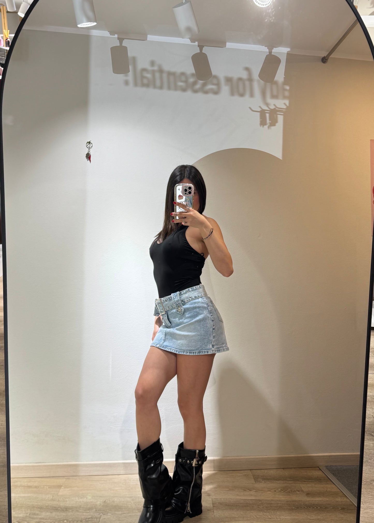 MINI SKIRT DENIM LIGHT