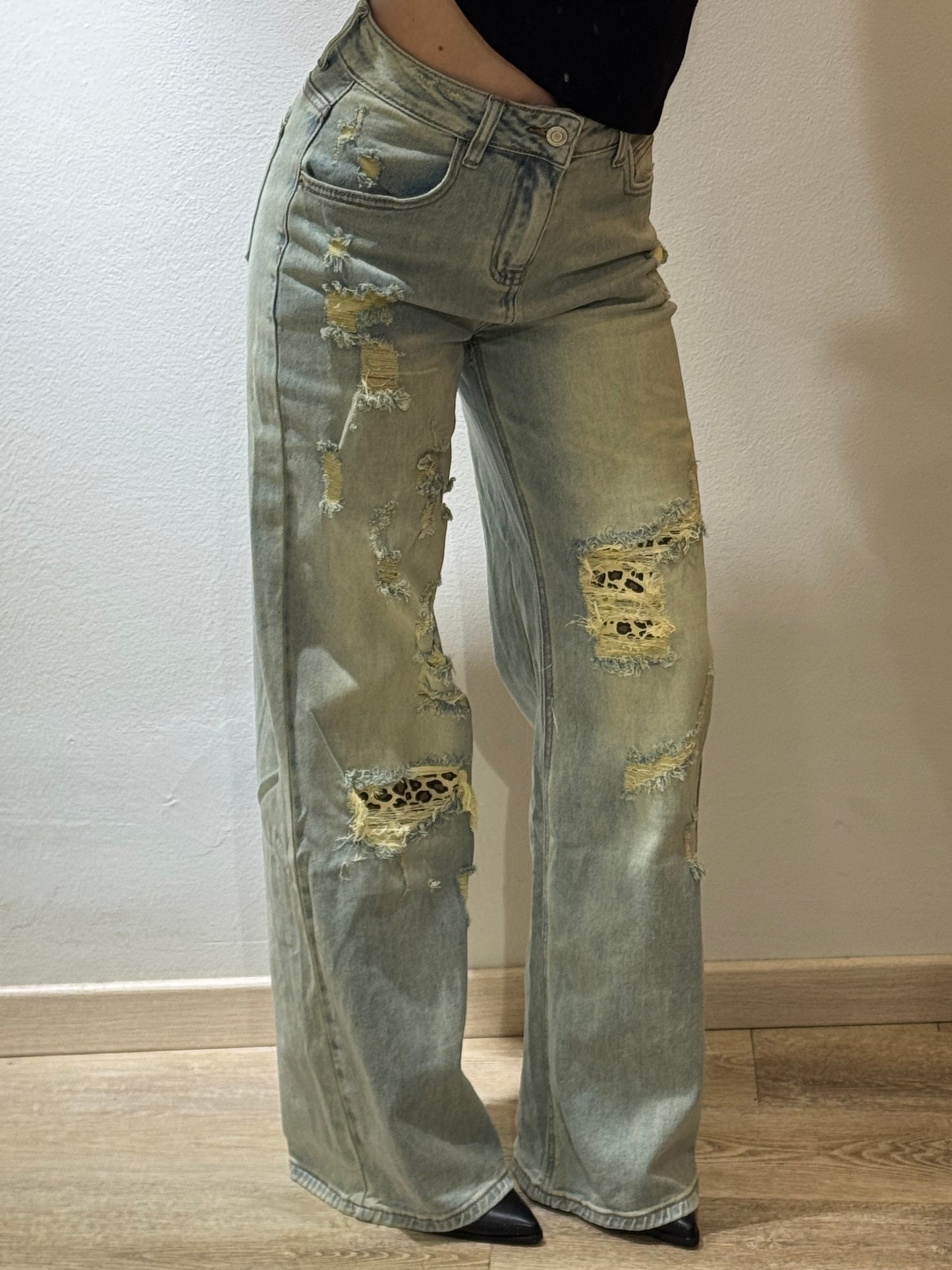 DENIM STRAPPI LEO
