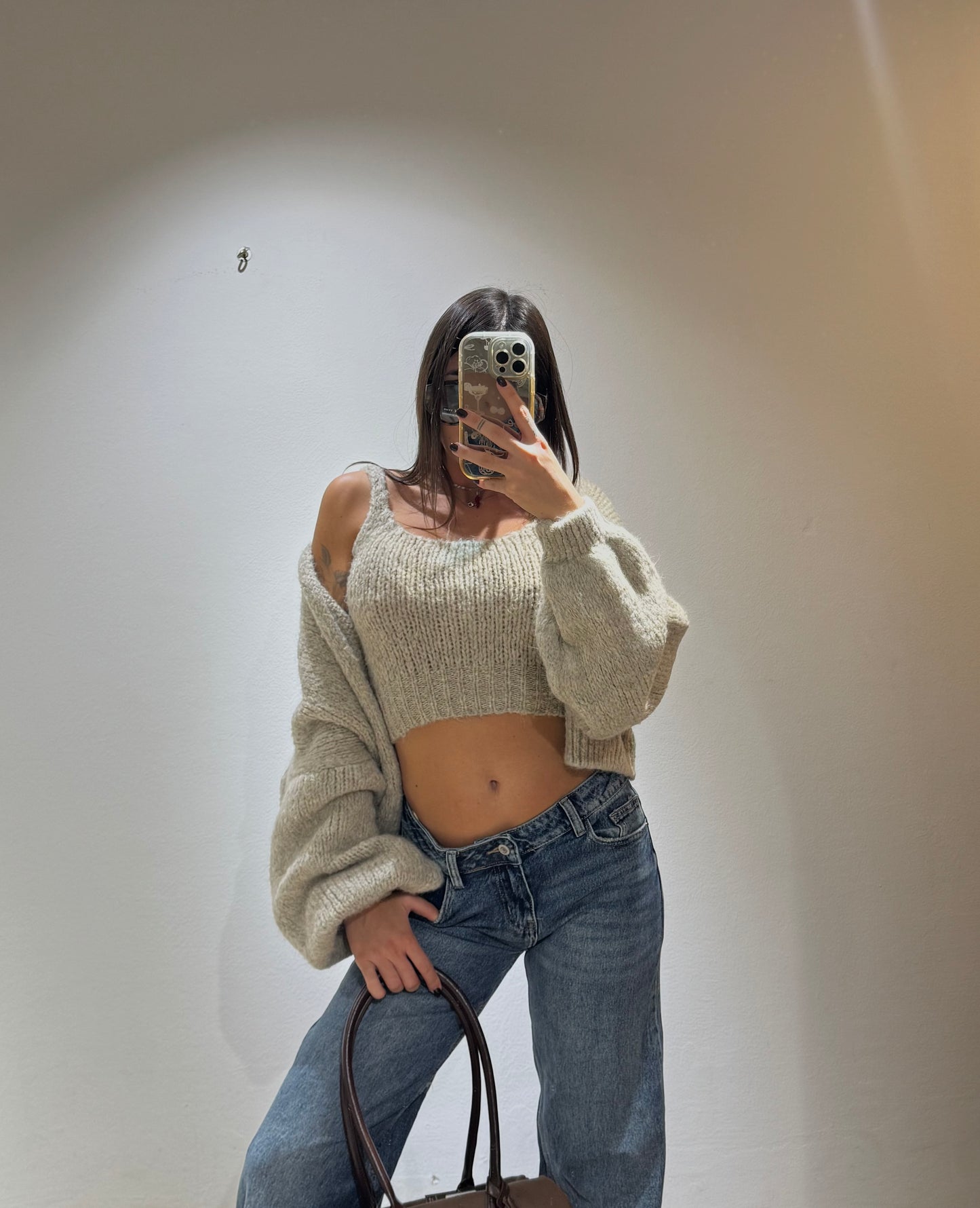 CORDSET TOP+CARDIGAN