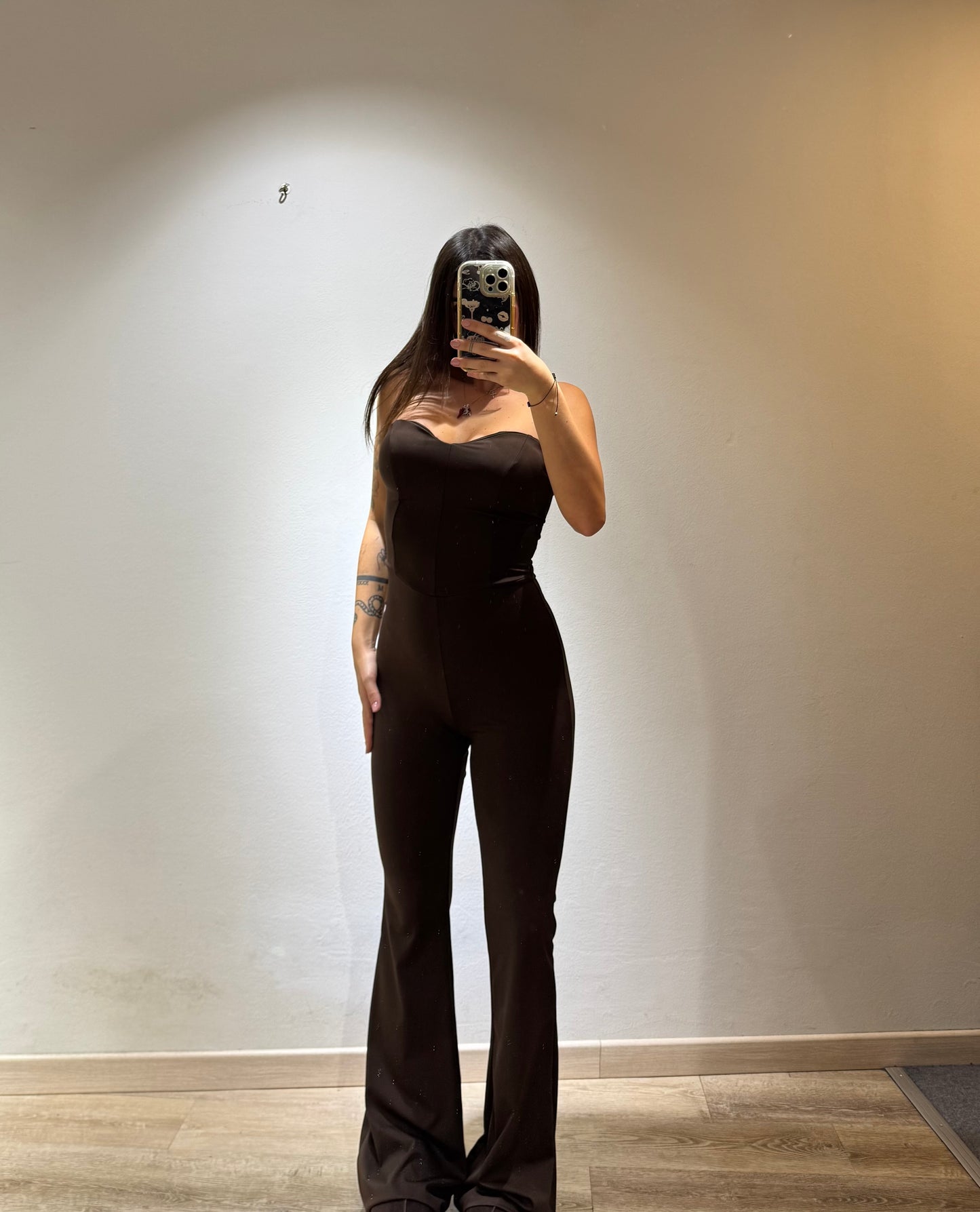 JUMPSUIT LACE CORSETTO