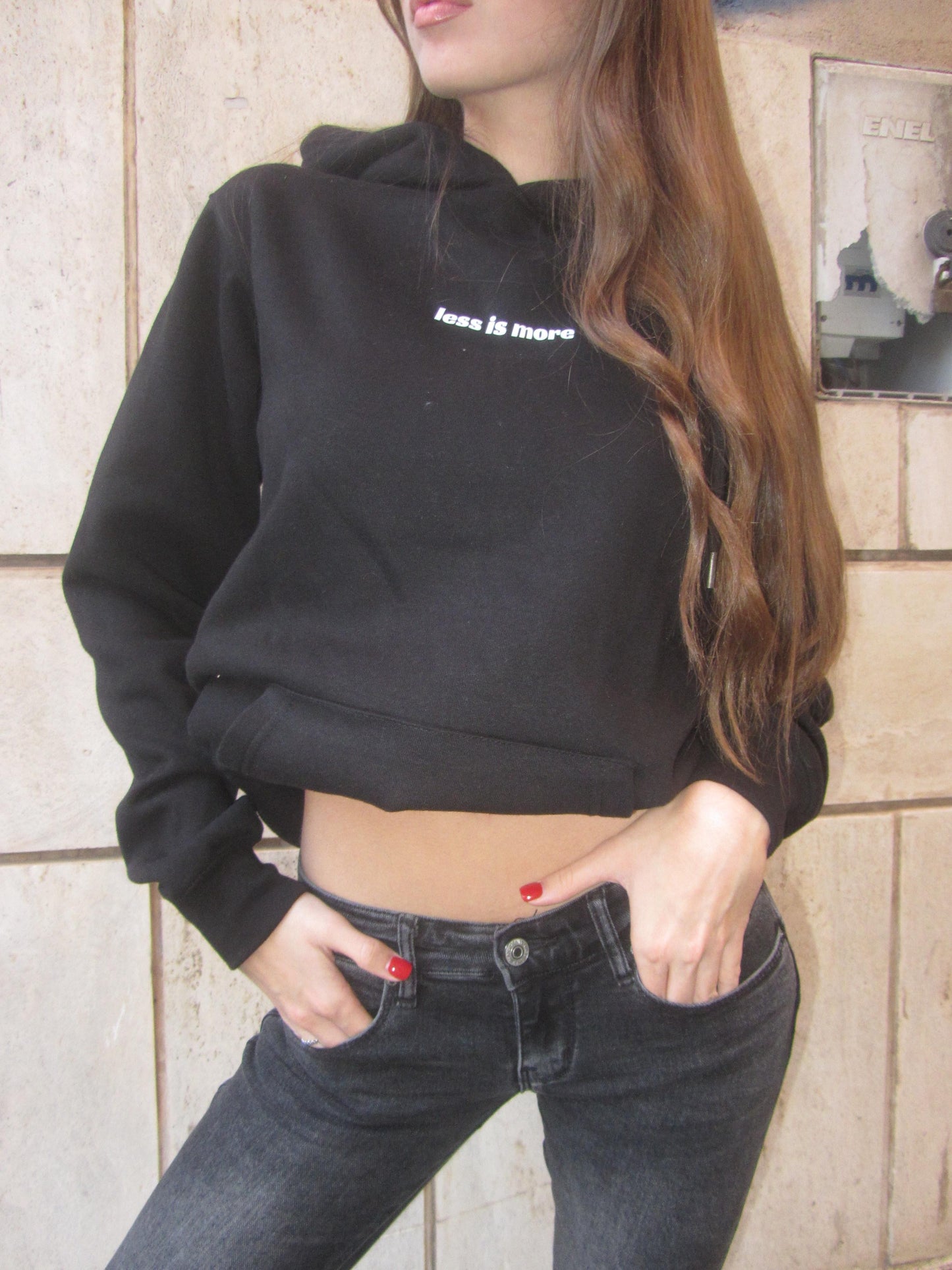 HOODIE HOT GIRL CLUB BLACK